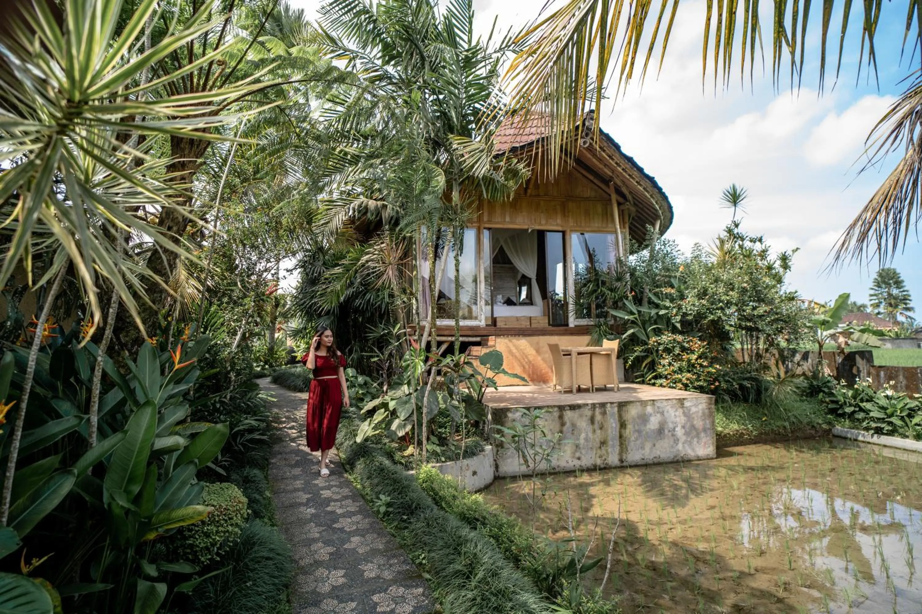 Natural landscape in Padi Bali Retreat