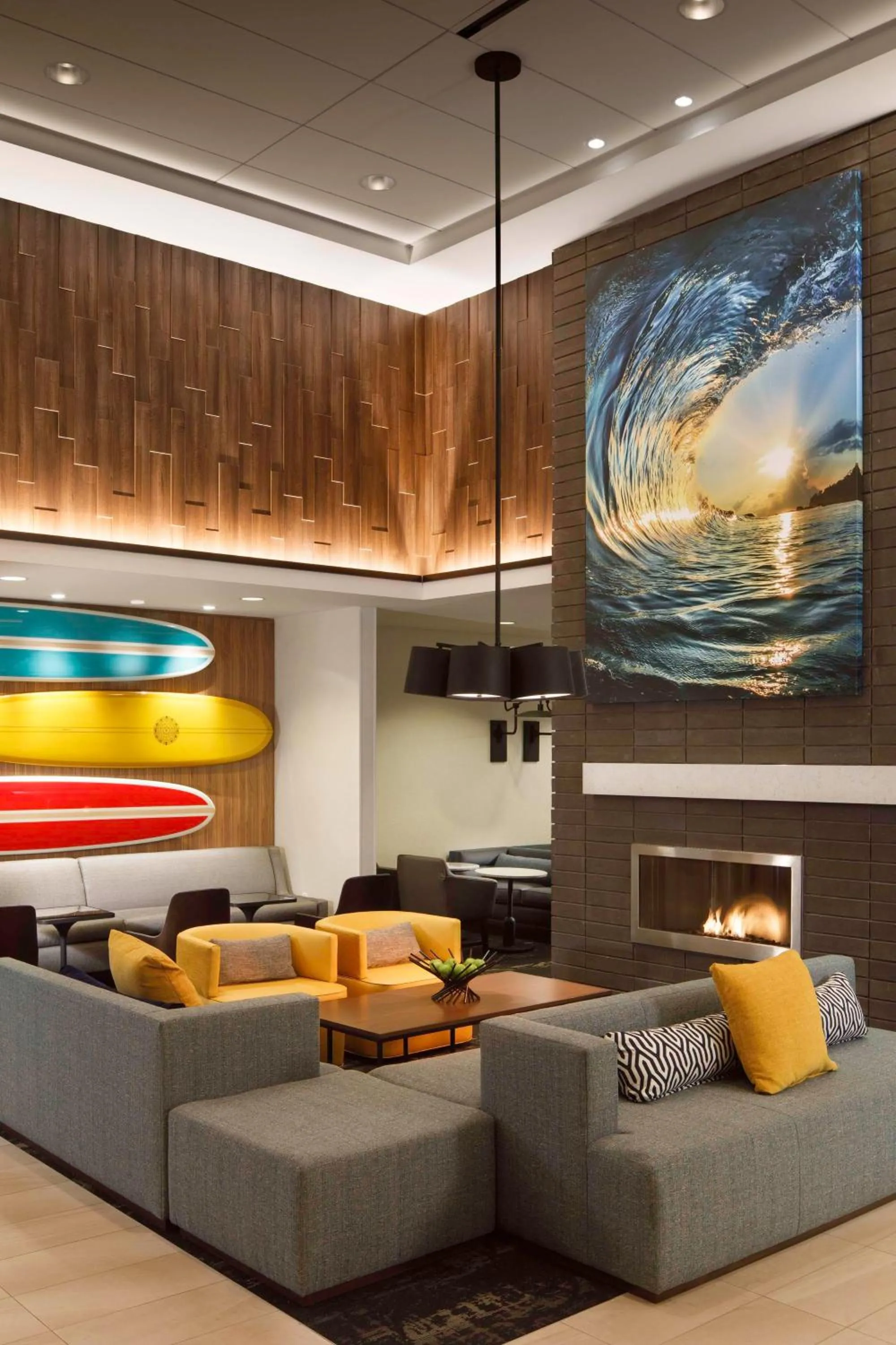 Lobby or reception in Hyatt Place Santa Cruz