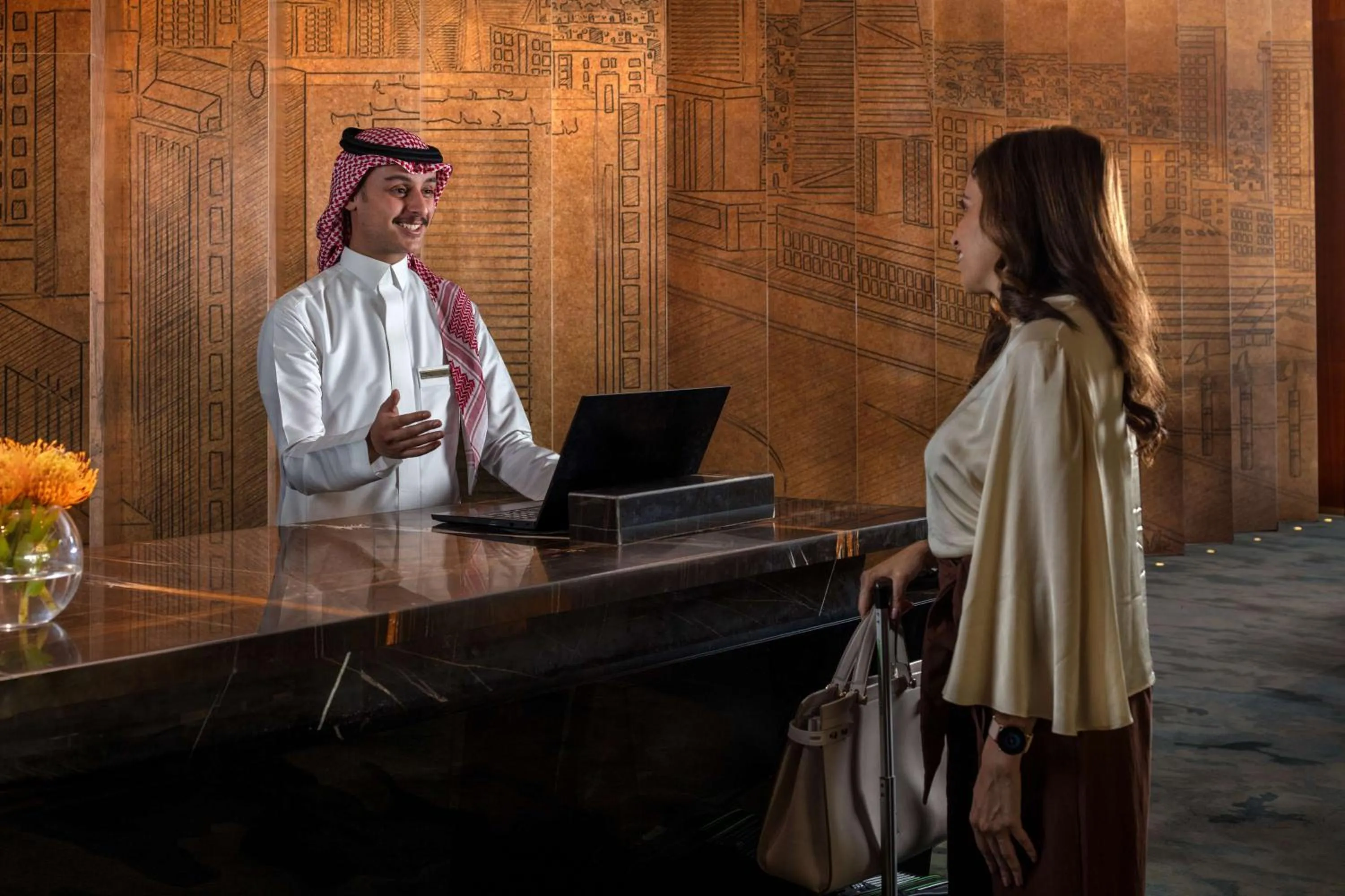 People in Hyatt Regency Riyadh Olaya