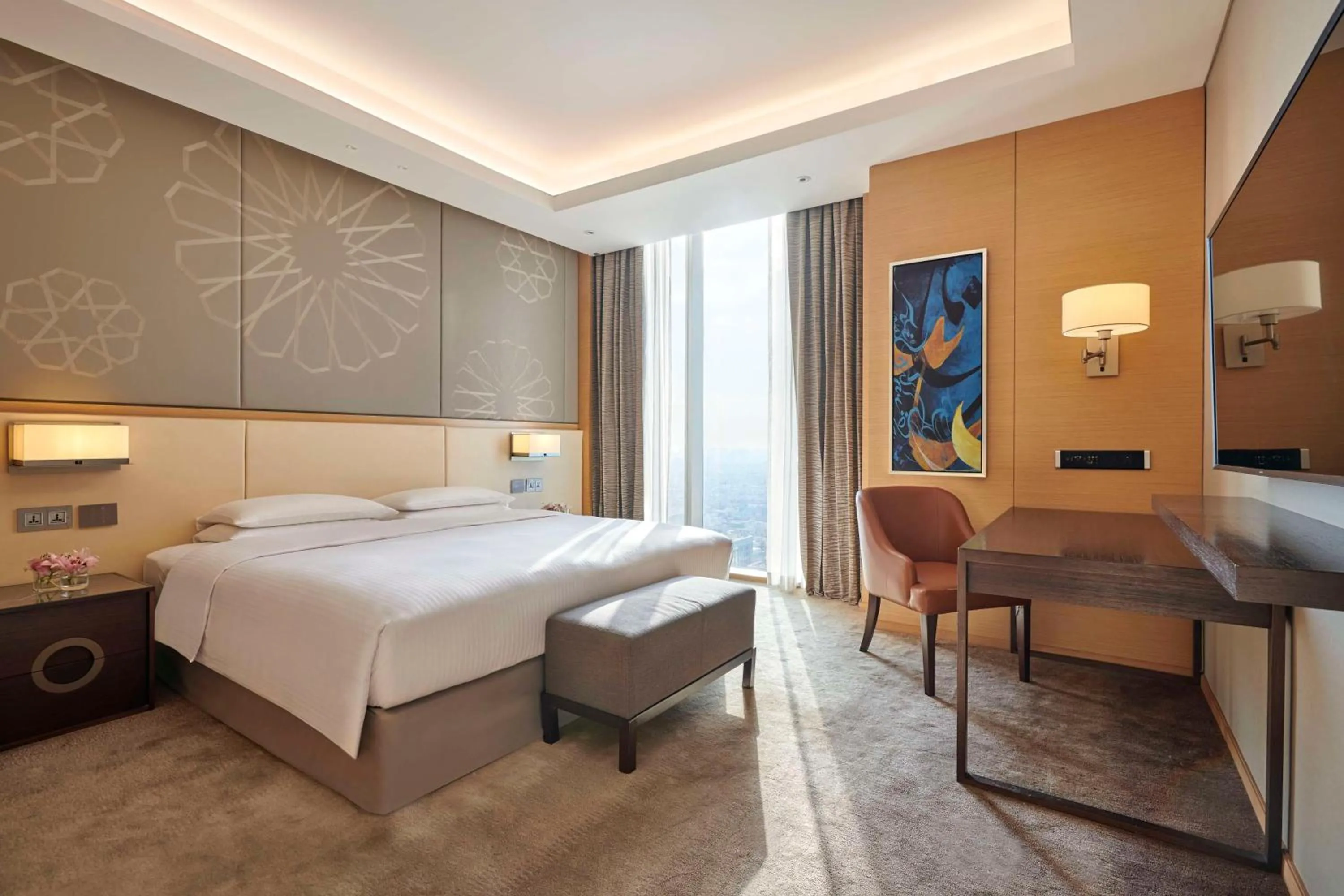 Bedroom, Bed in Hyatt Regency Riyadh Olaya
