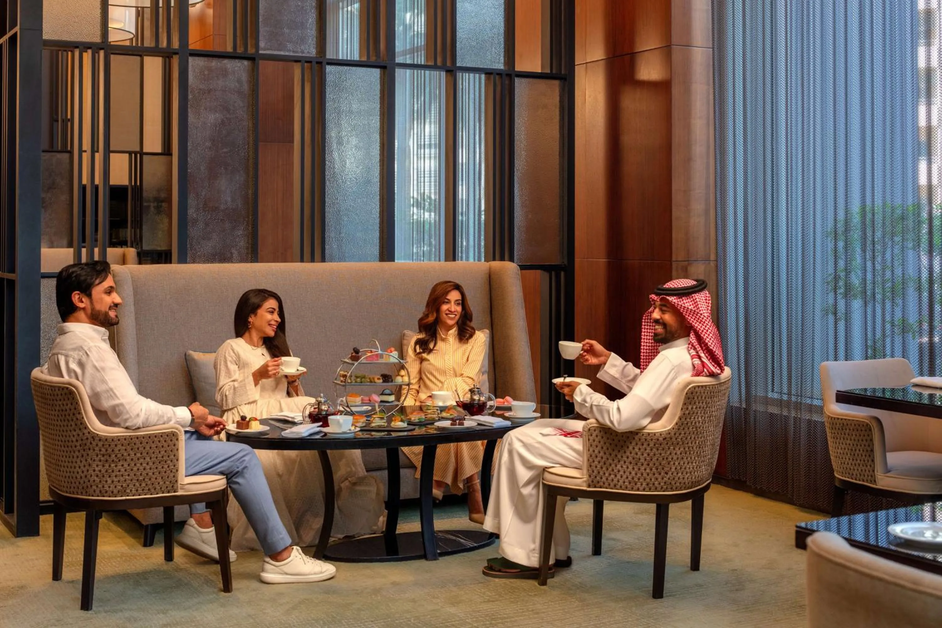 People in Hyatt Regency Riyadh Olaya