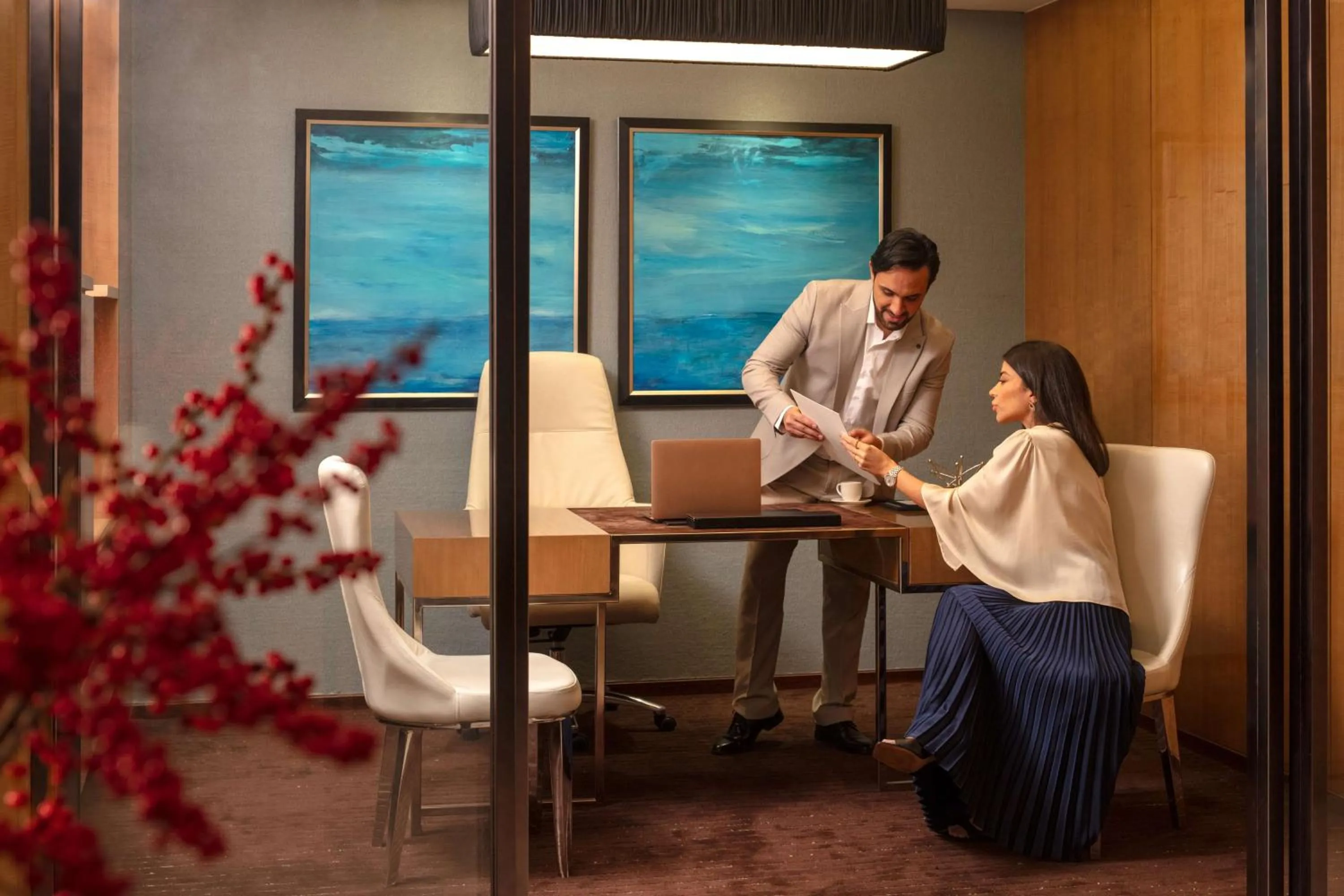 People in Hyatt Regency Riyadh Olaya