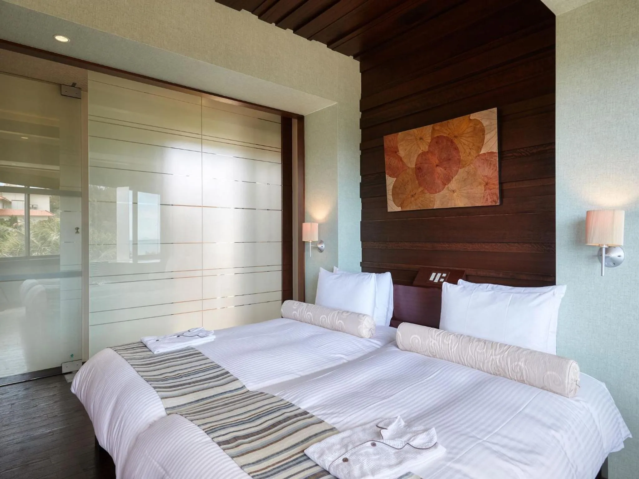 Photo of the whole room, Bed in La Casa Panacea Okinawa Resort