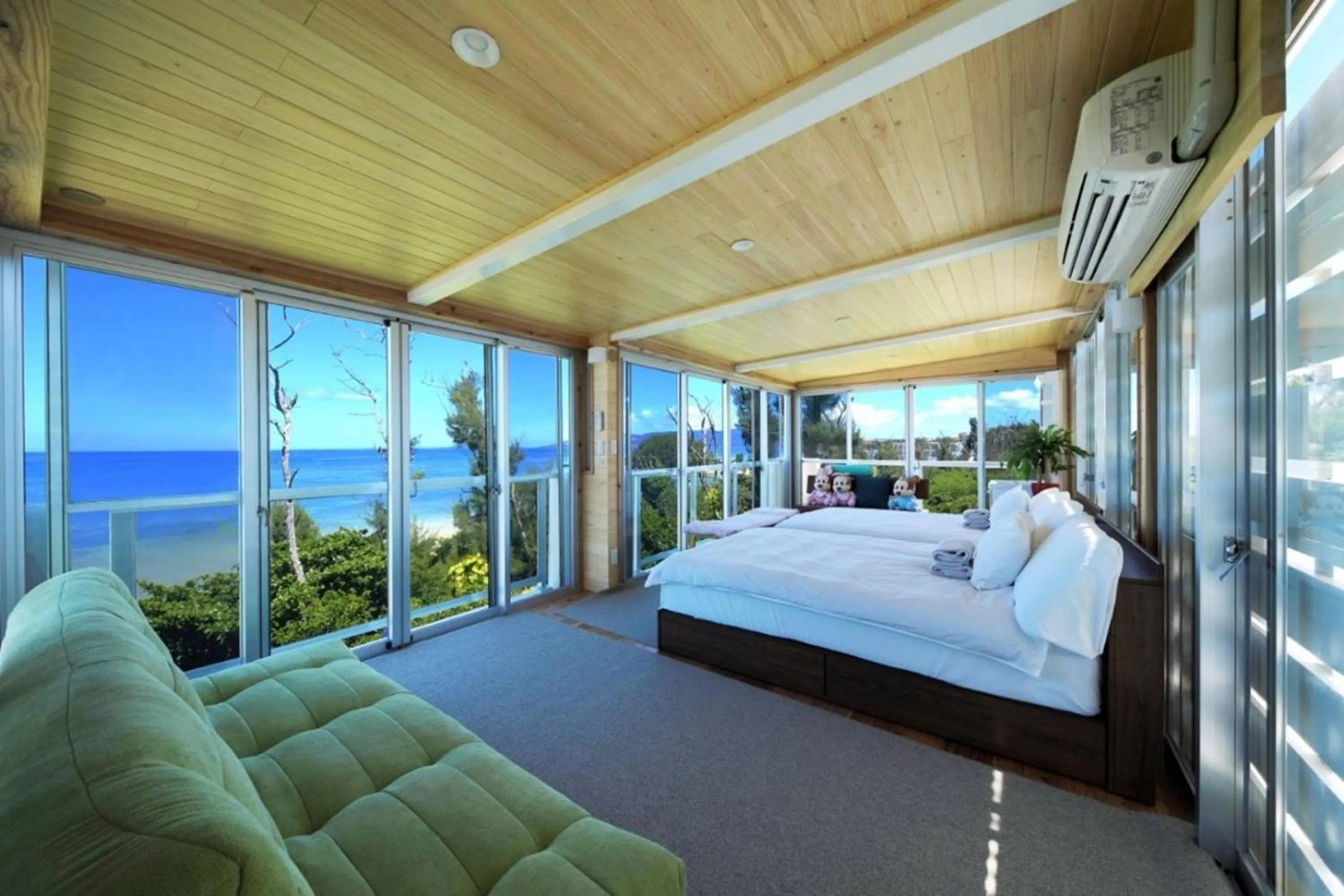 Photo of the whole room, Bed in La Casa Panacea Okinawa Resort