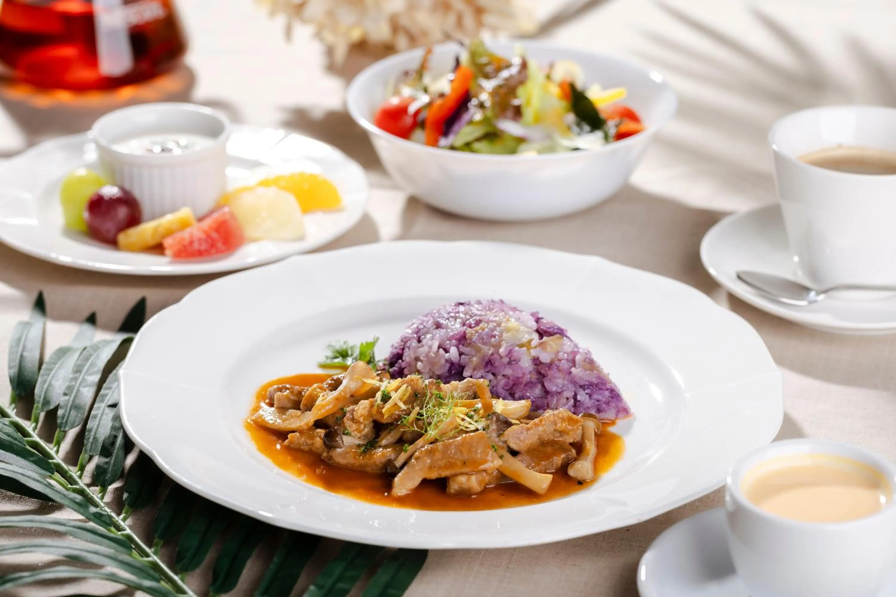 Breakfast in La Casa Panacea Okinawa Resort