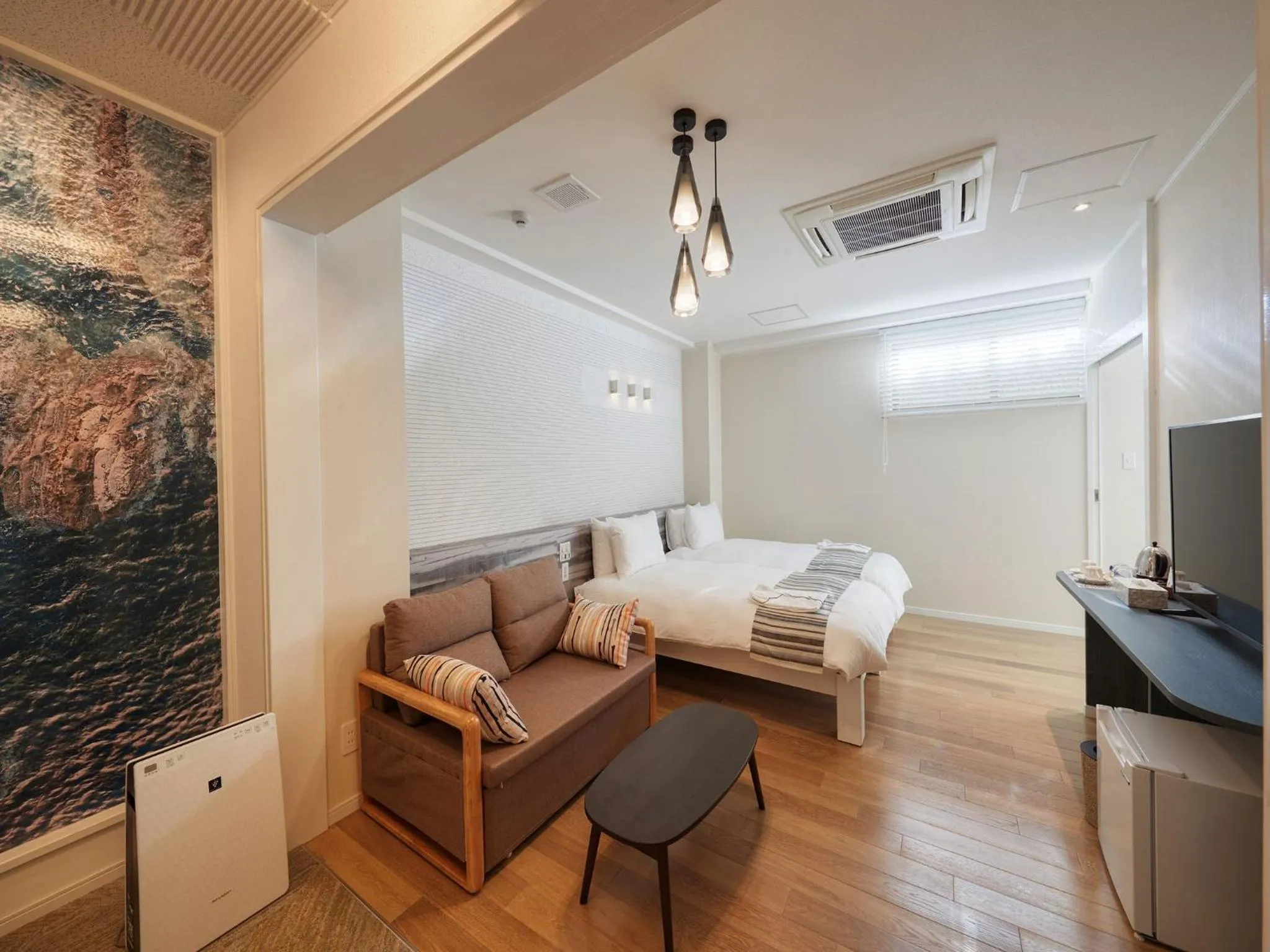 Photo of the whole room, Bed in La Casa Panacea Okinawa Resort