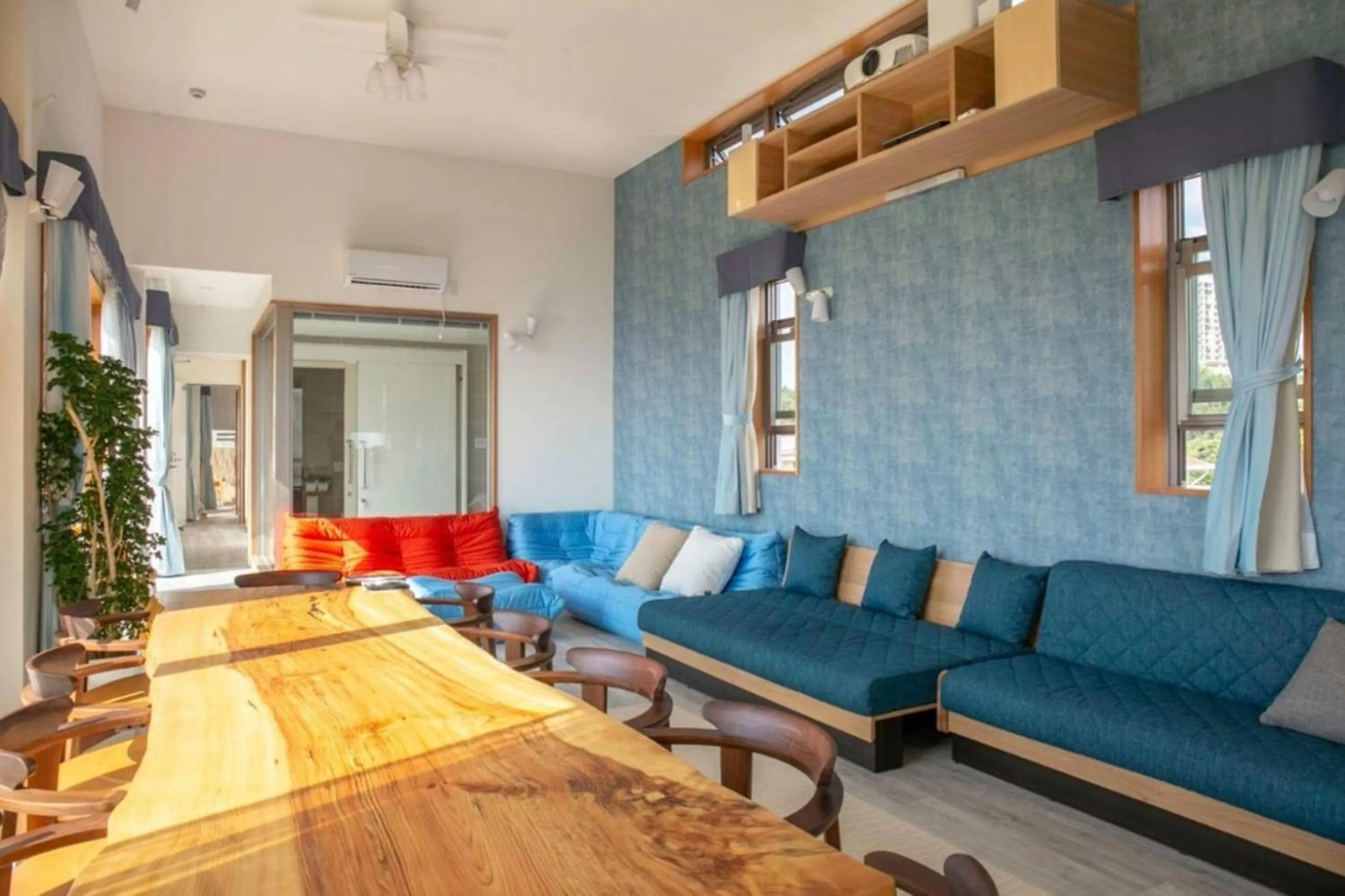 Living room in La Casa Panacea Okinawa Resort