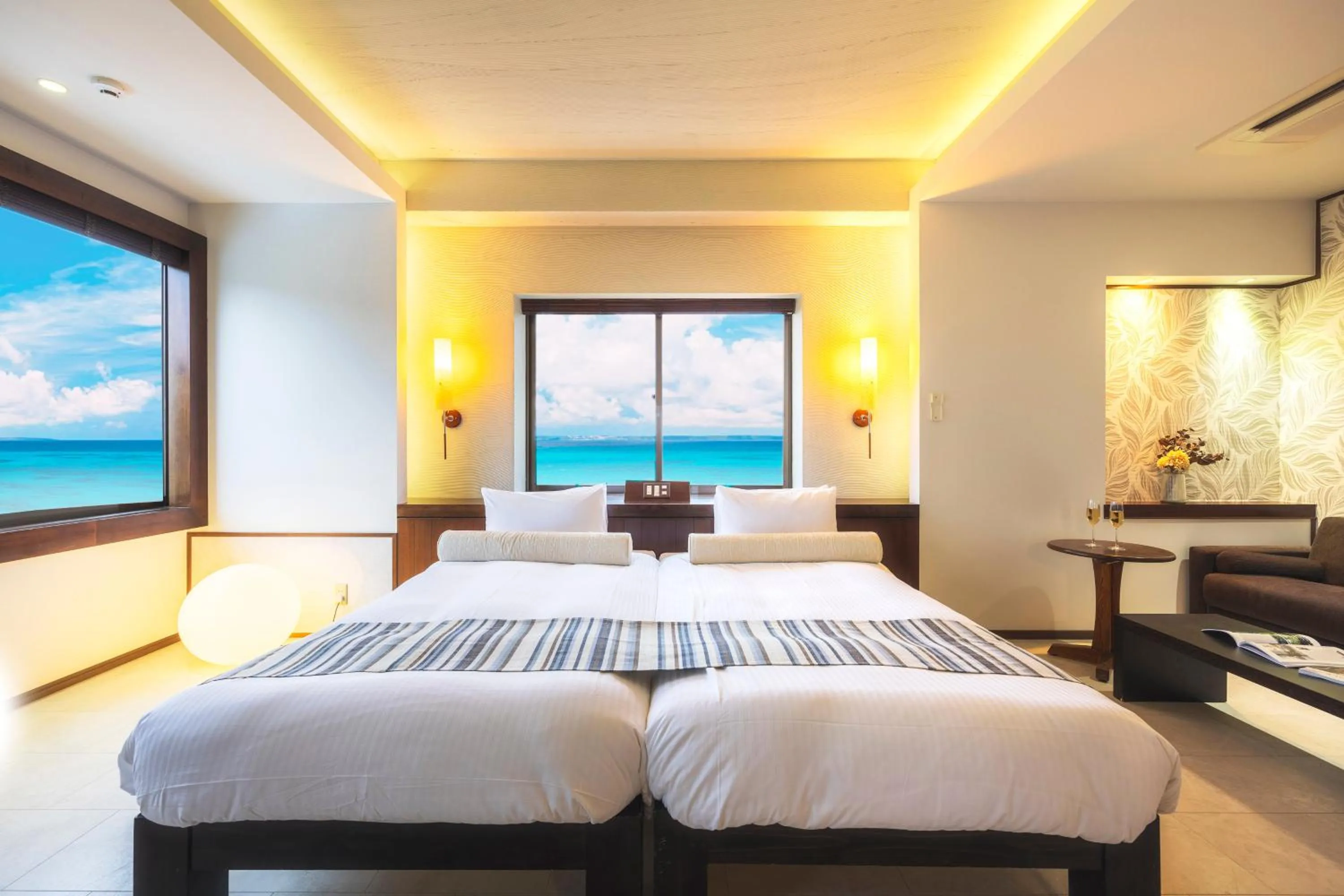 Photo of the whole room, Bed in La Casa Panacea Okinawa Resort