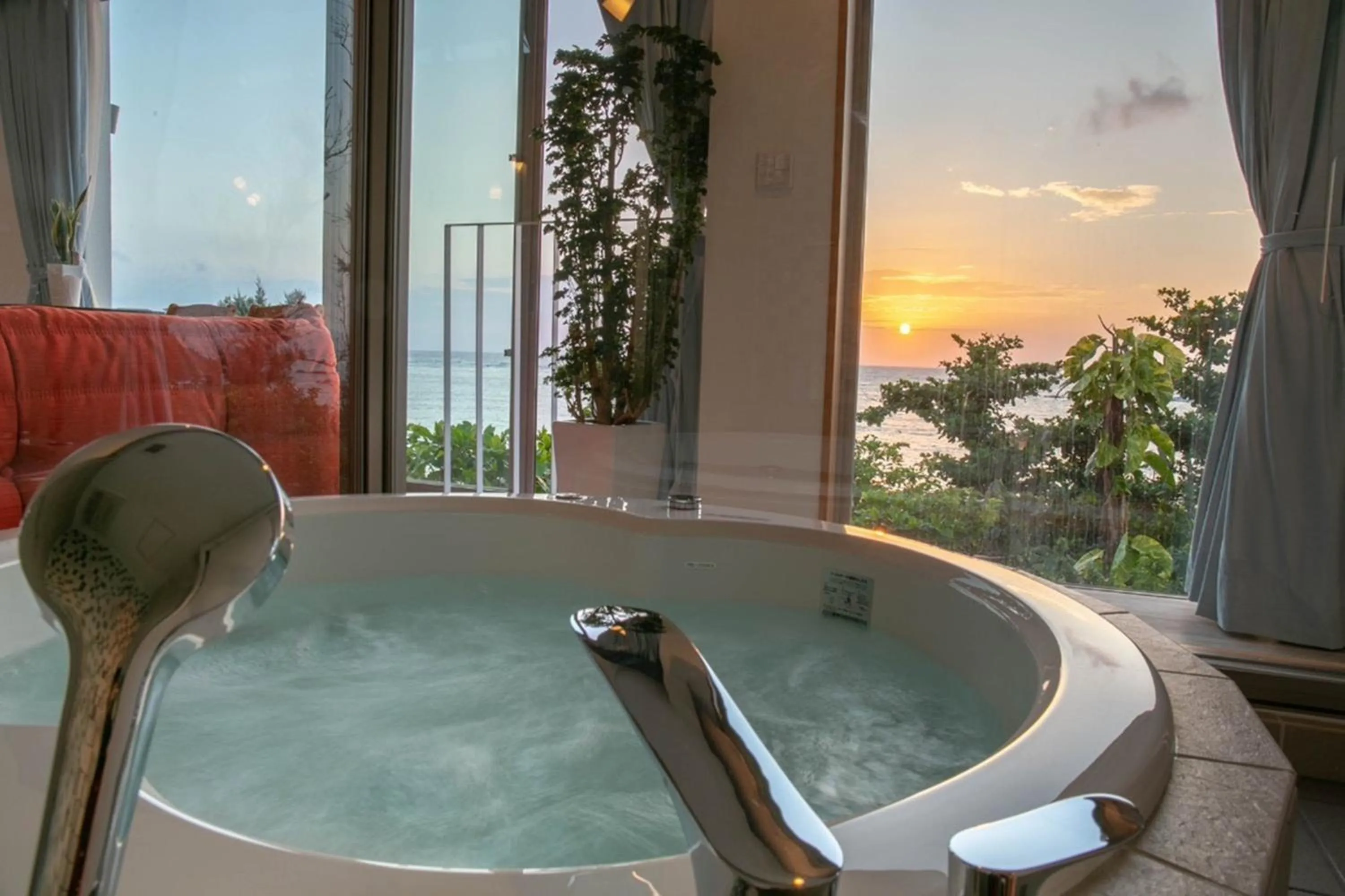 Sea view in La Casa Panacea Okinawa Resort