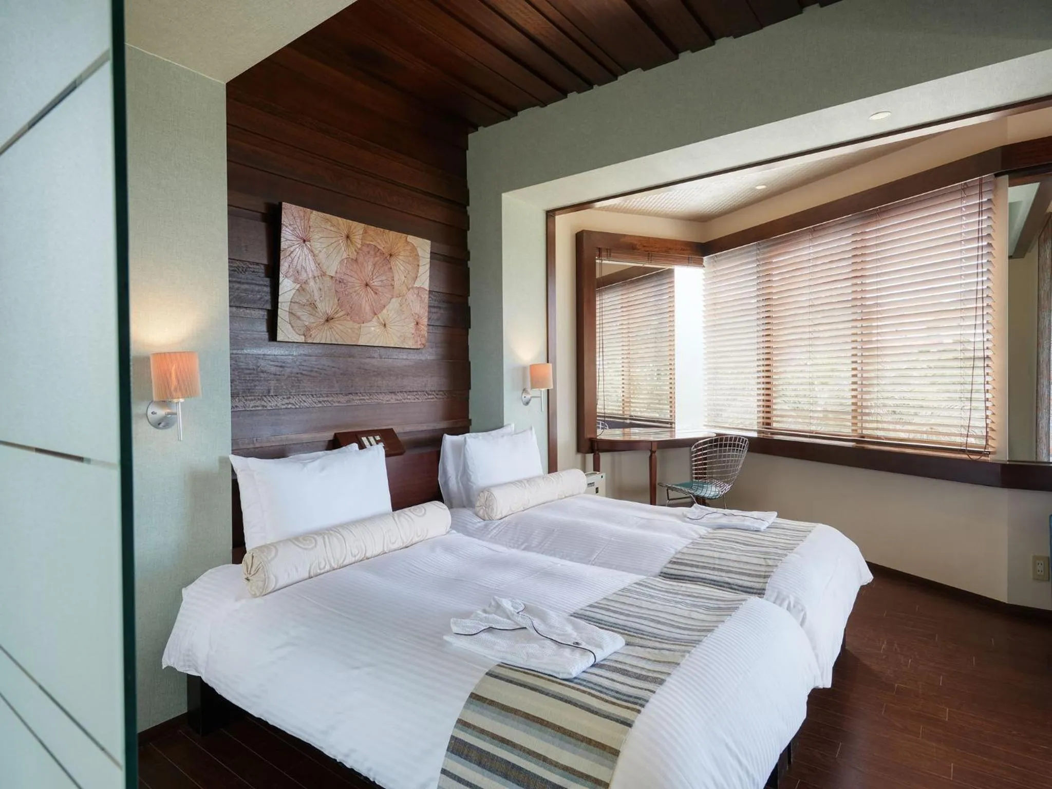 Photo of the whole room, Bed in La Casa Panacea Okinawa Resort