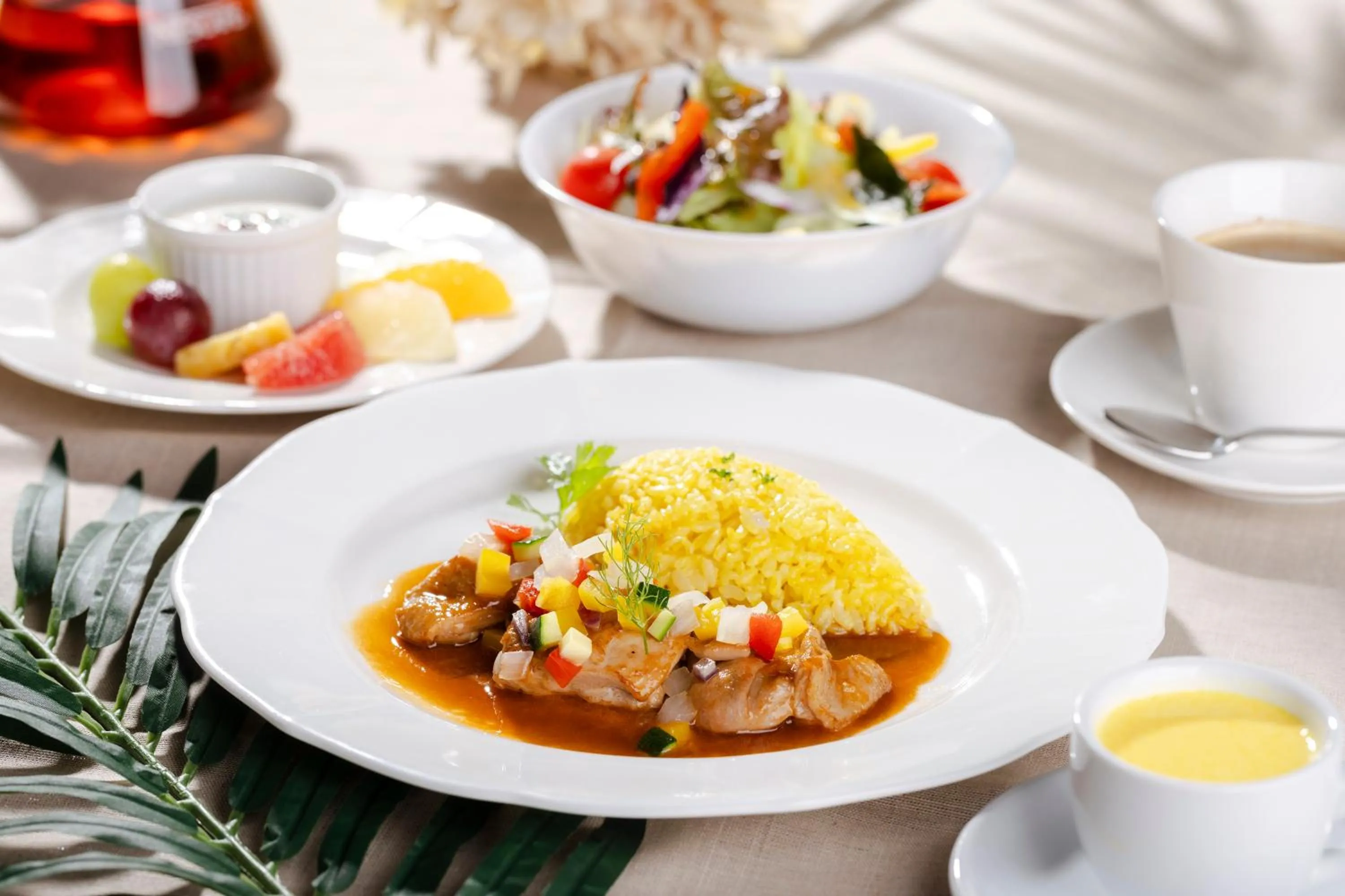 Breakfast in La Casa Panacea Okinawa Resort