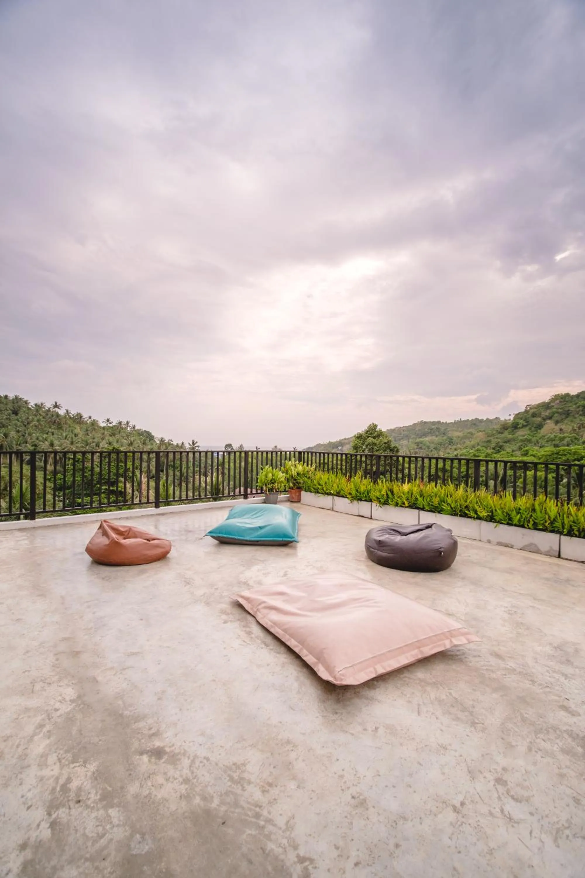 Balcony/Terrace in The Dearly Koh Tao Hostel-PADI 5 Star Dive Resort