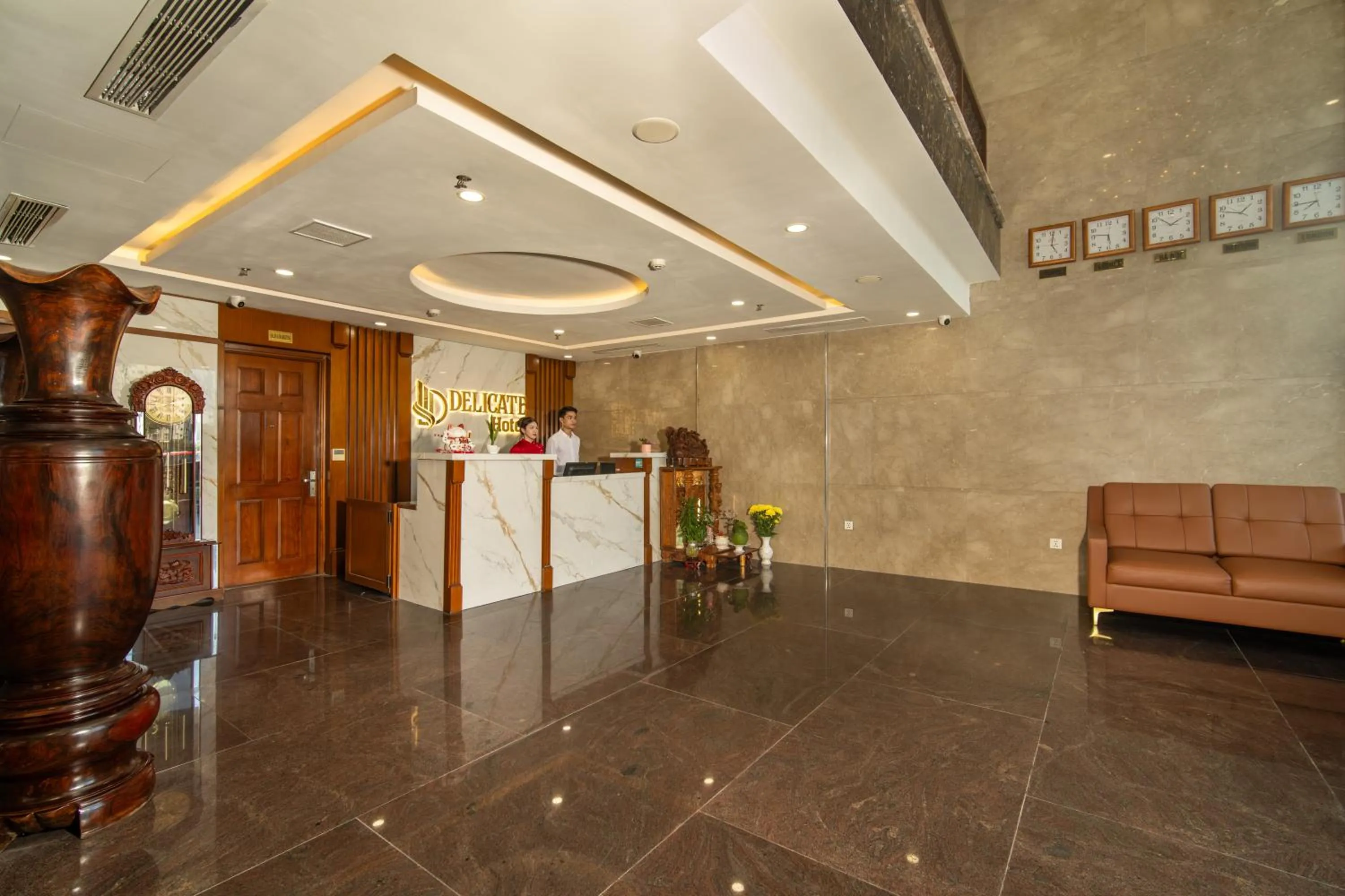Lobby or reception in Hung Anh Hotel
