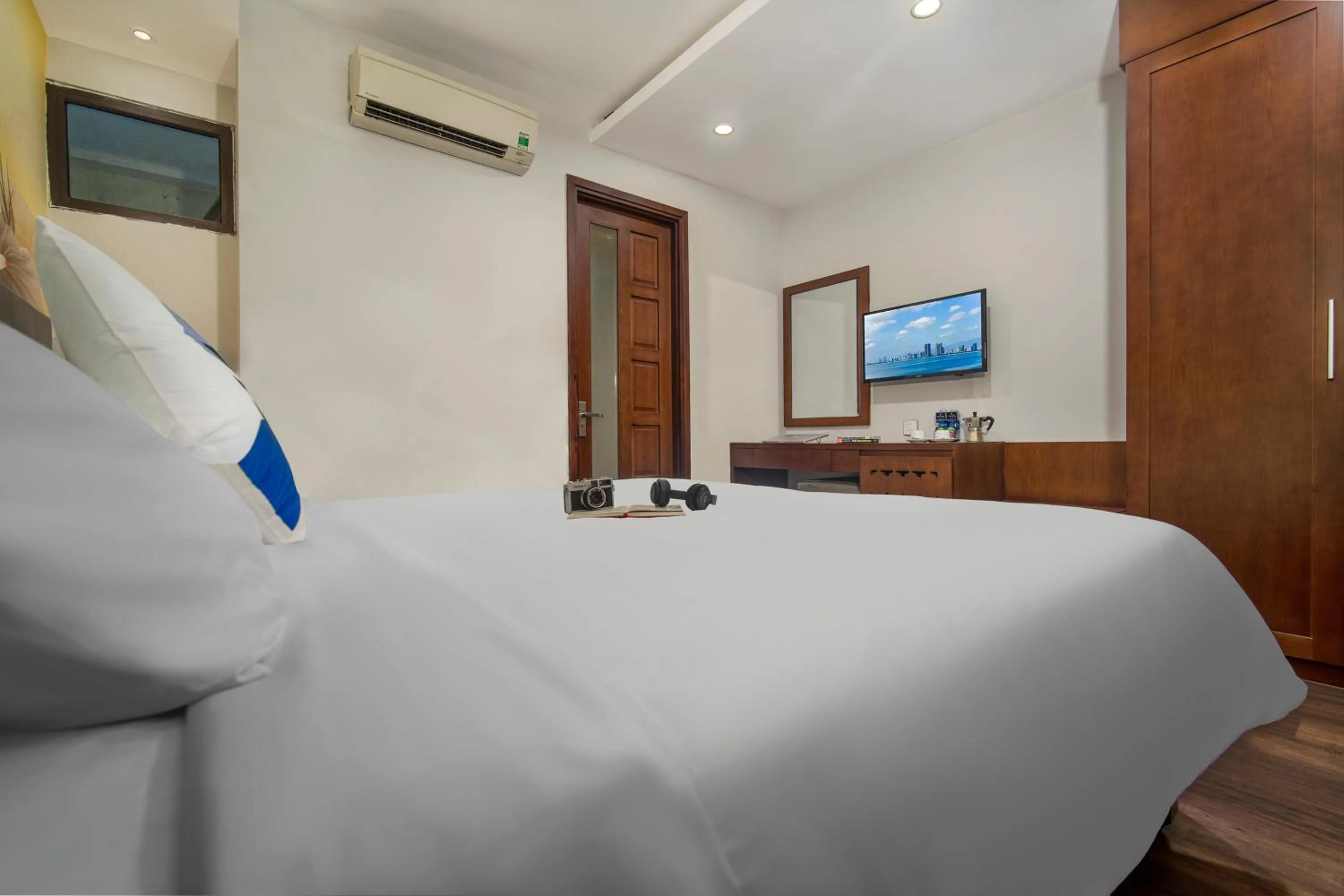 Bed in Hung Anh Hotel