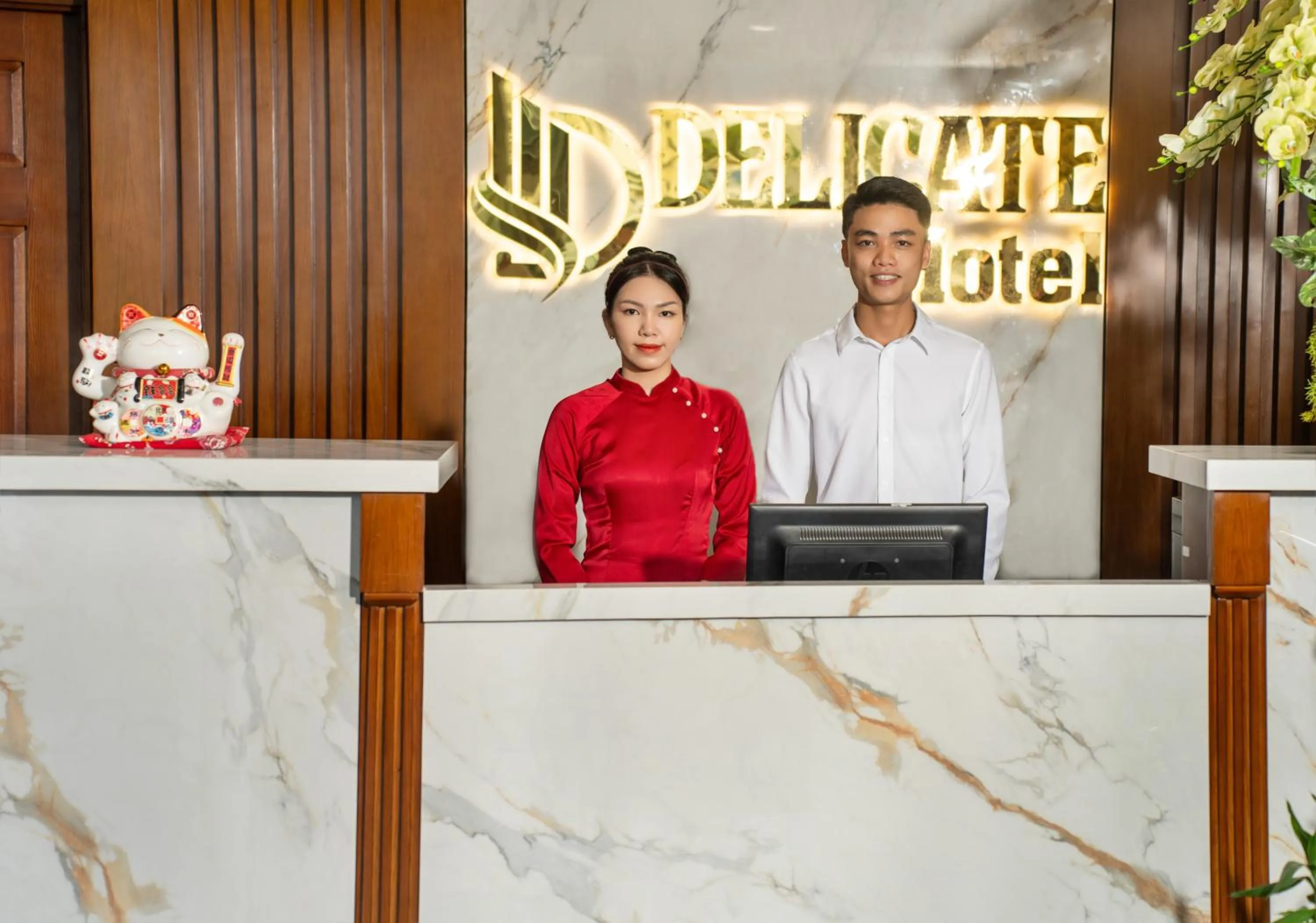 Lobby or reception in Hung Anh Hotel