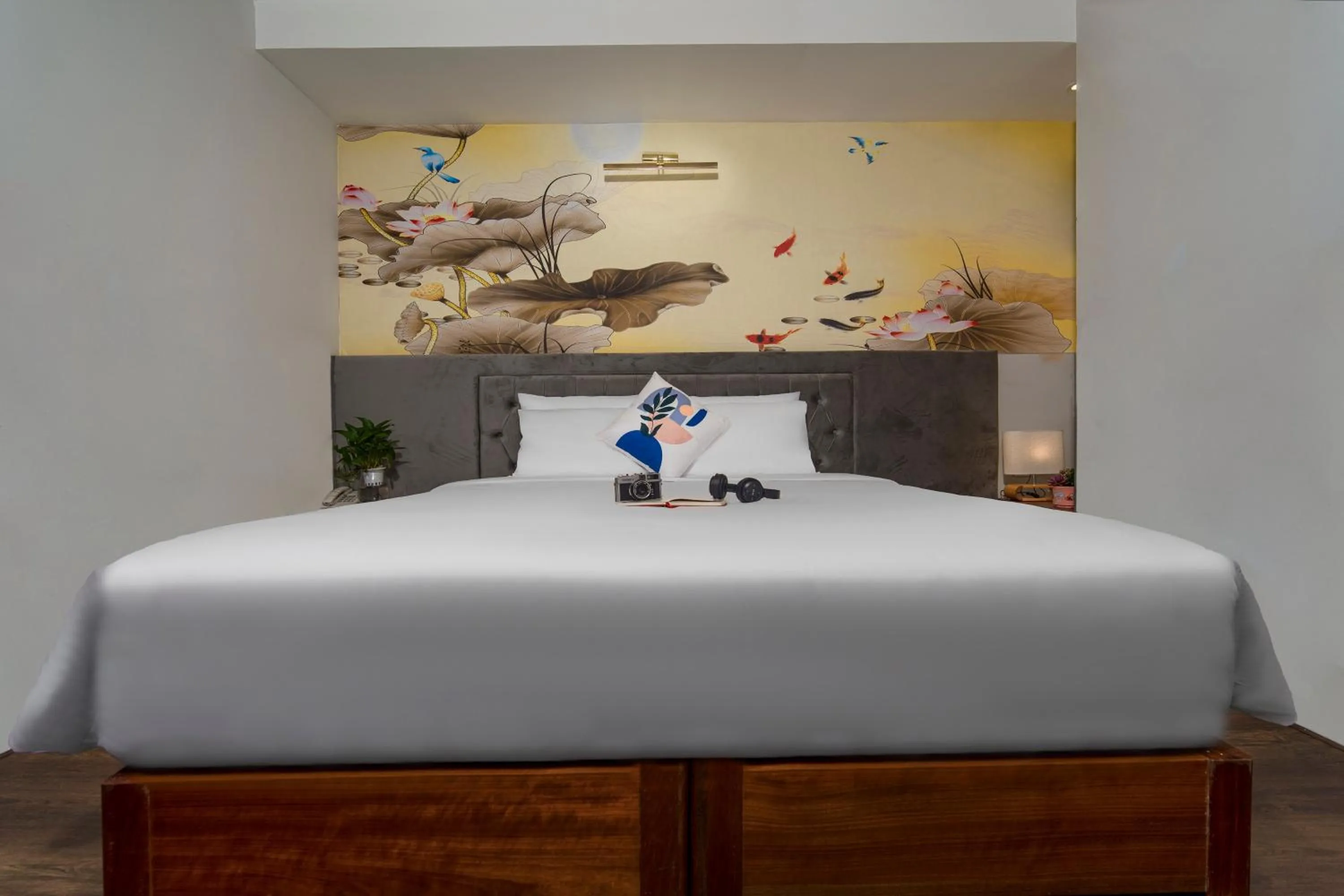 Bed in Hung Anh Hotel