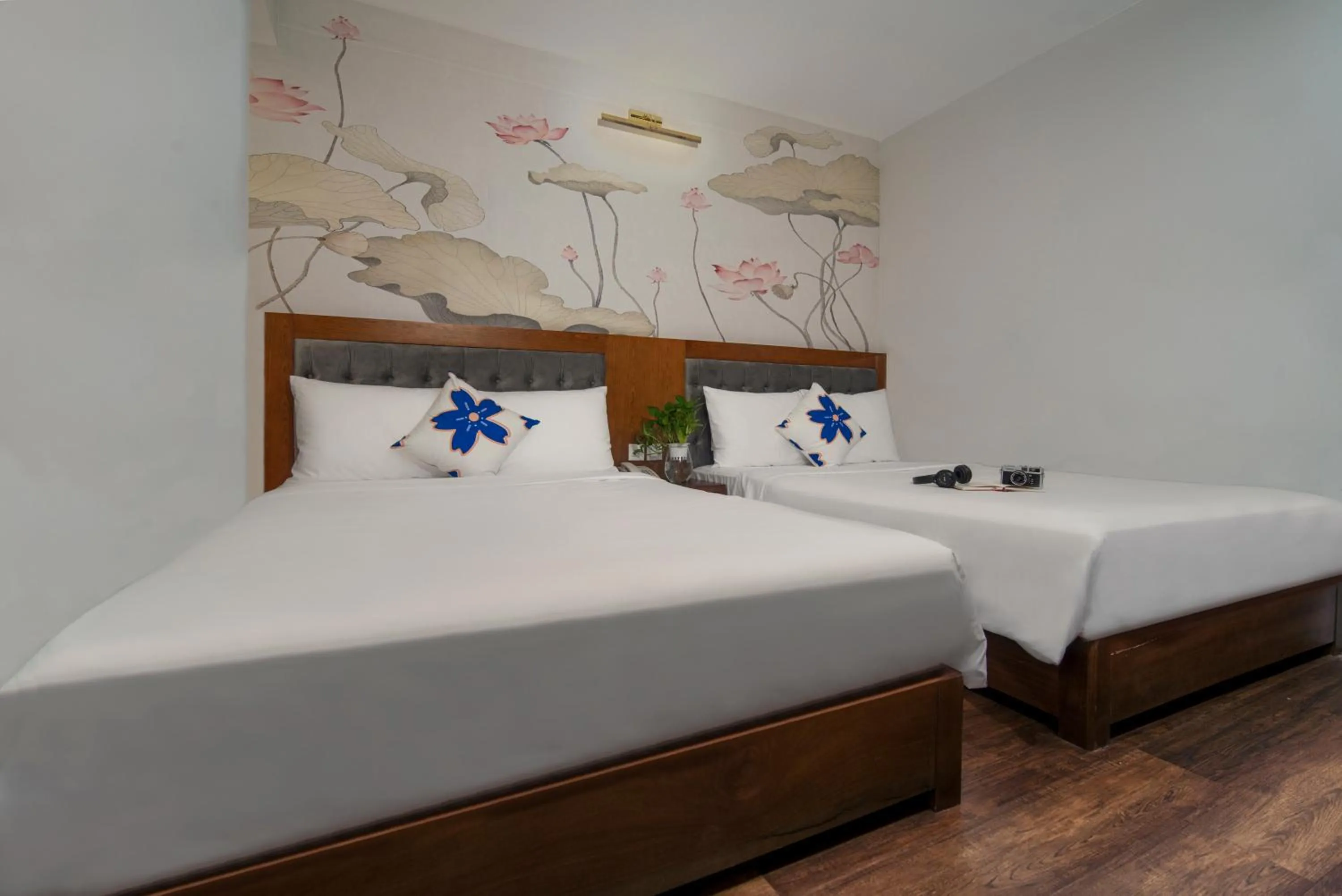 Bed in Hung Anh Hotel