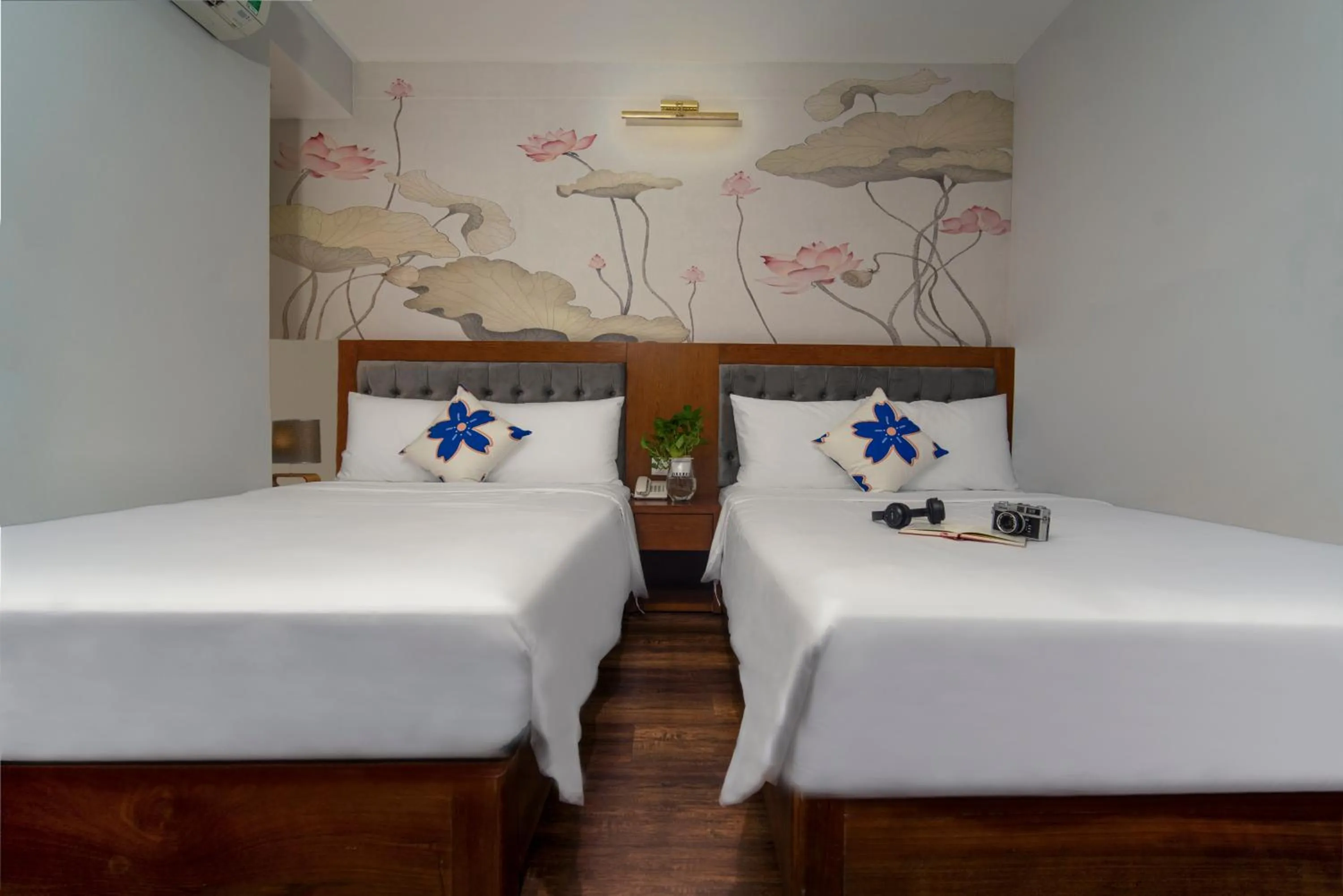 Bed in Hung Anh Hotel