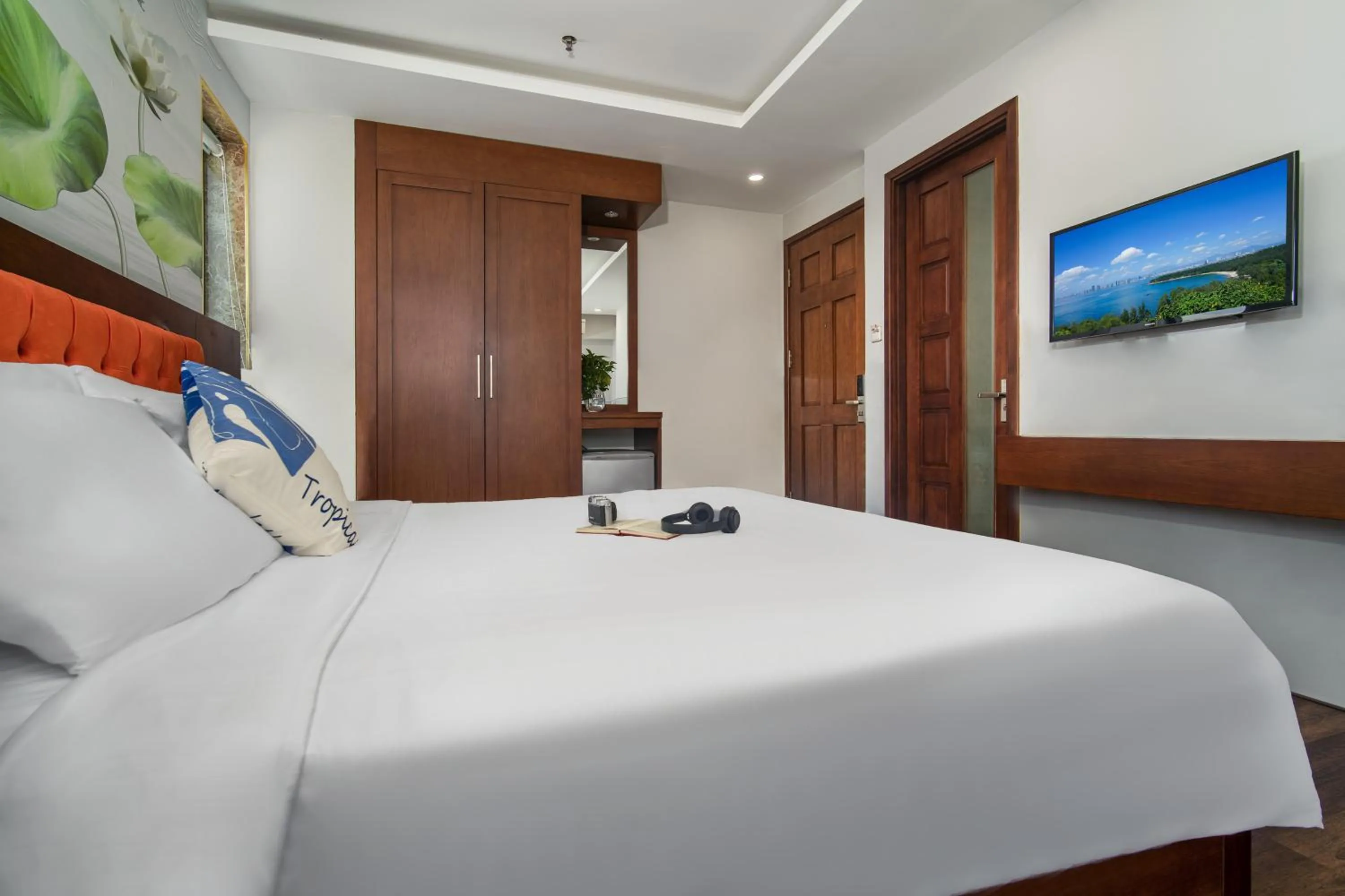 Bed in Hung Anh Hotel