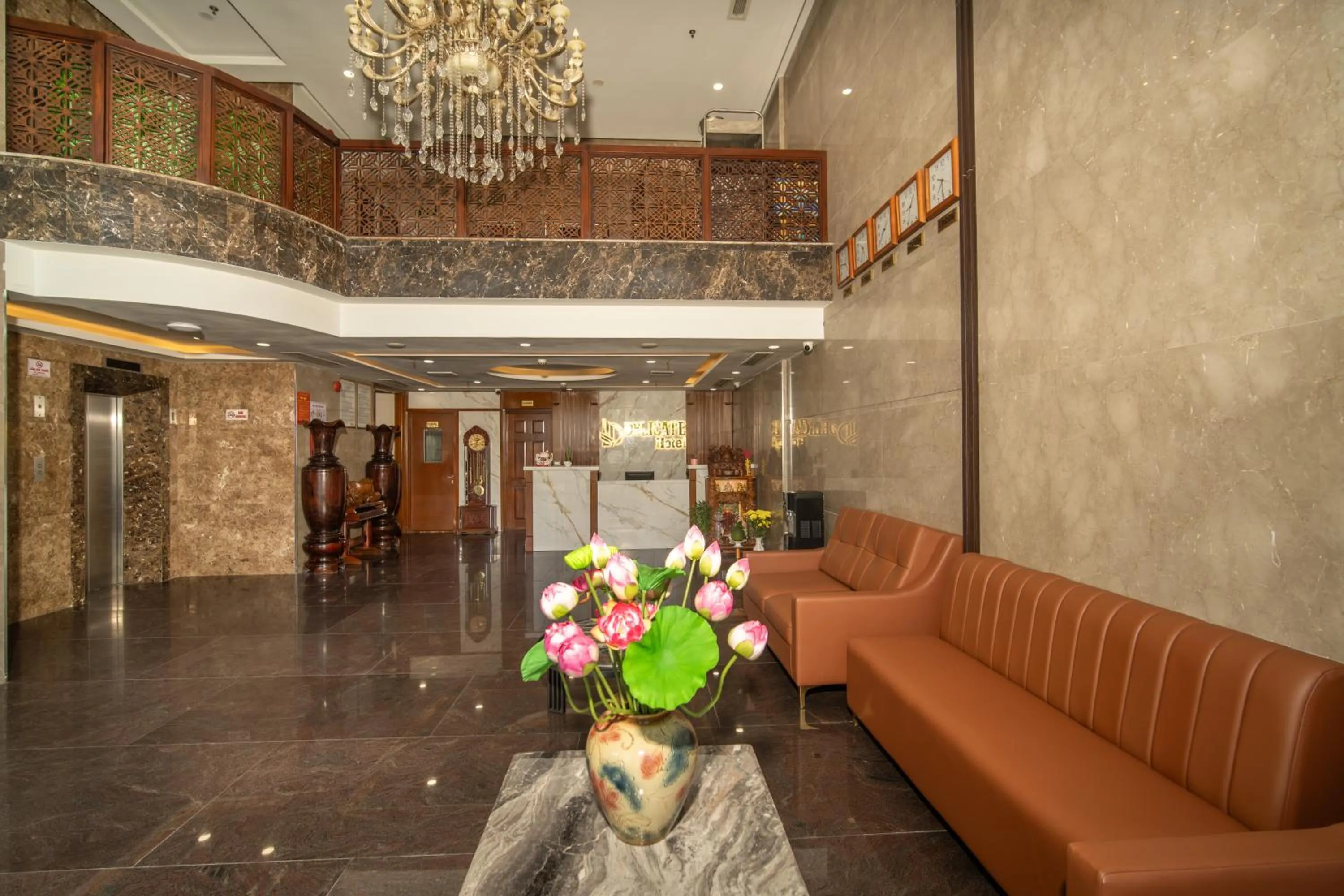 Lobby or reception in Hung Anh Hotel