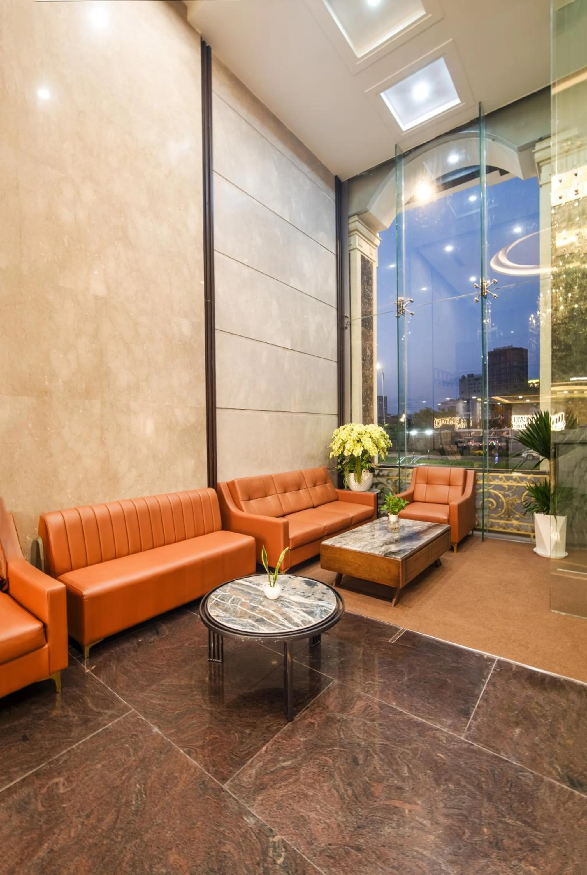 Patio in Hung Anh Hotel