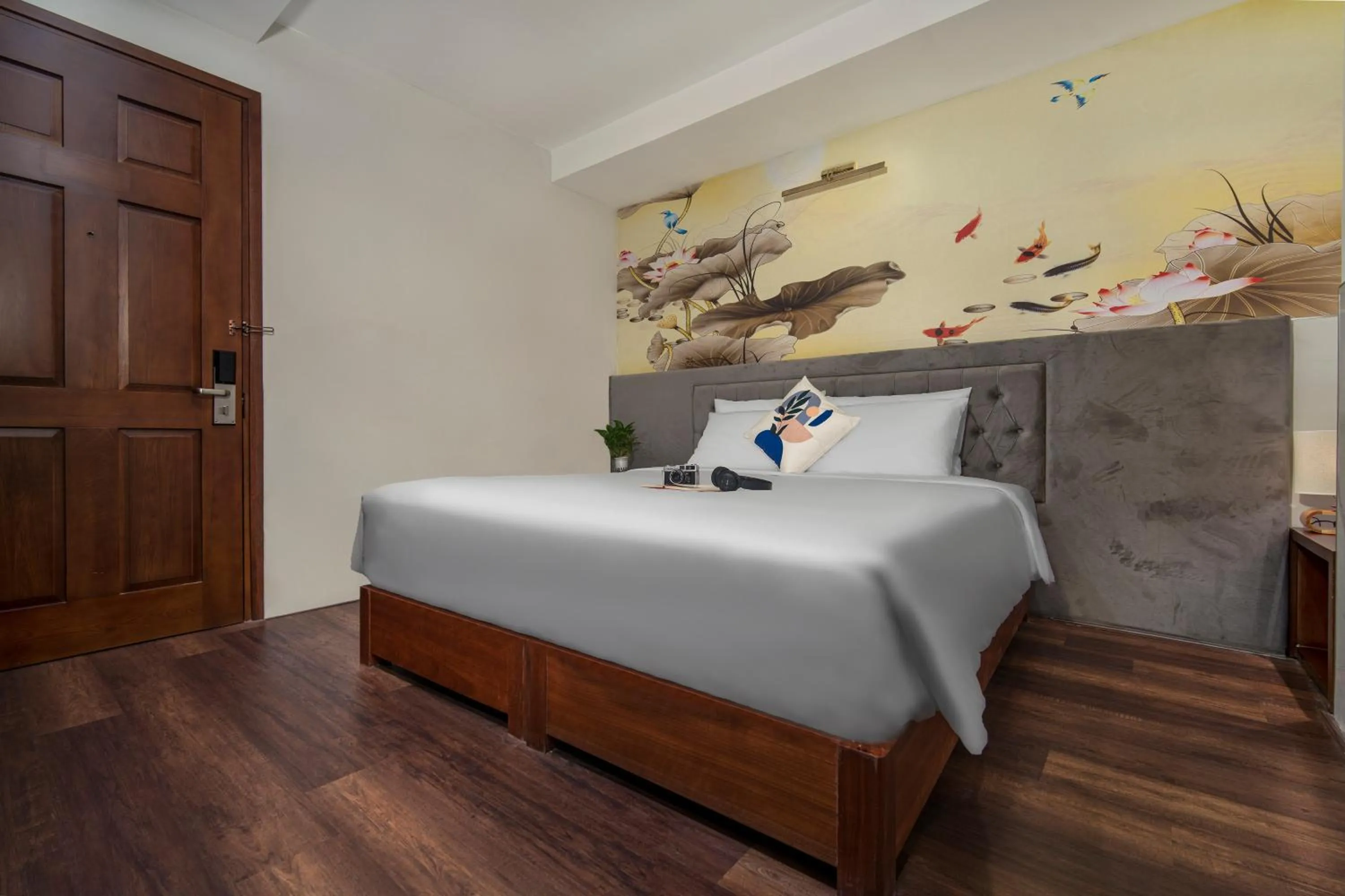 Bed in Hung Anh Hotel