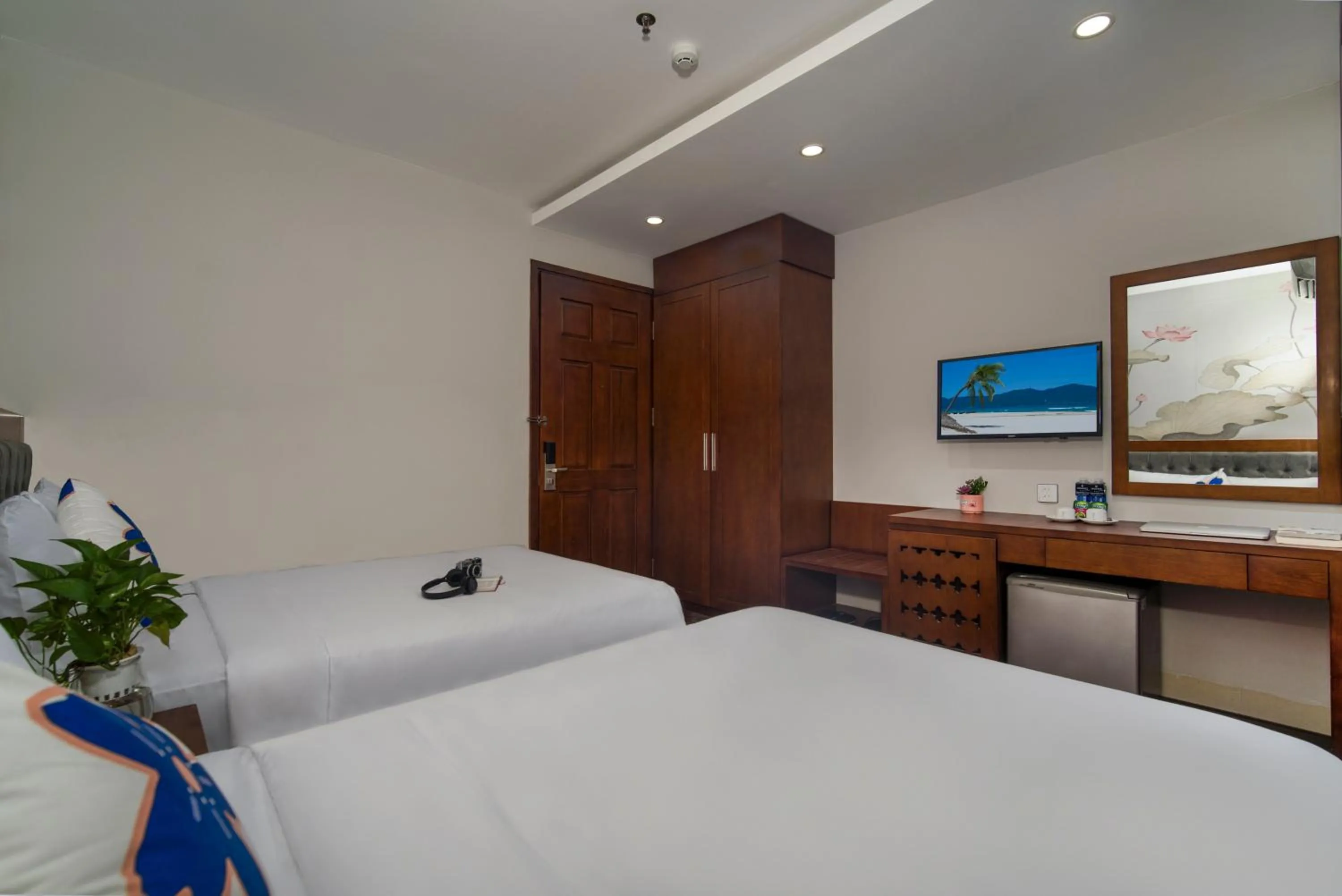 Bed in Hung Anh Hotel