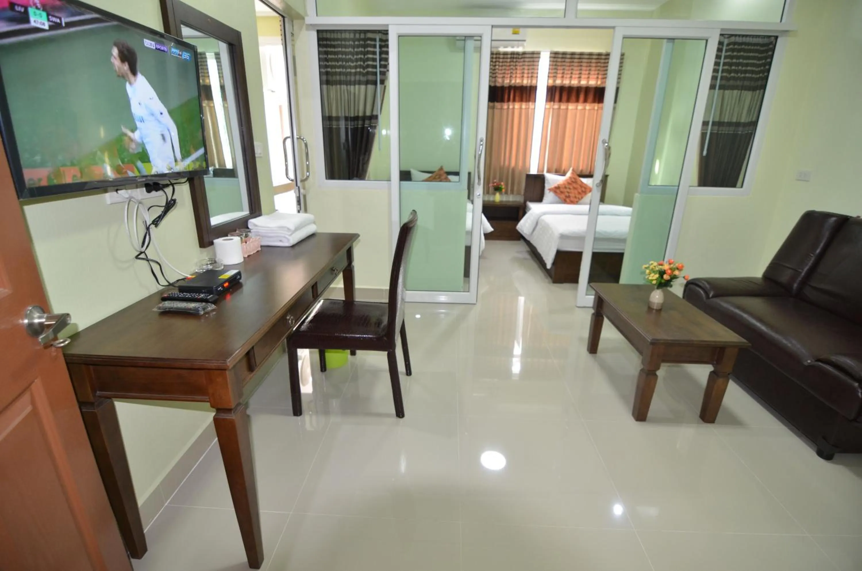 Living room in The Best Place