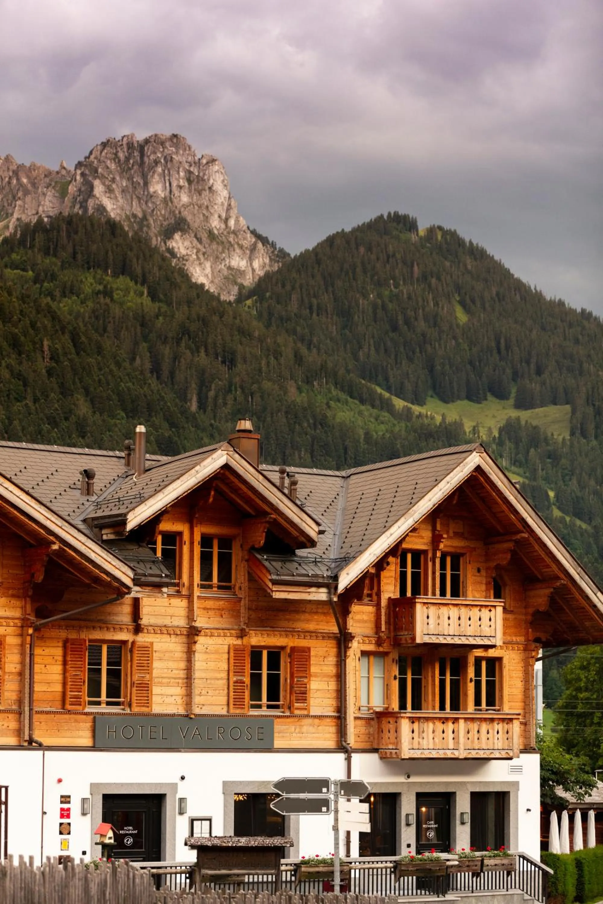 Property building in Hotel-Restaurant Valrose