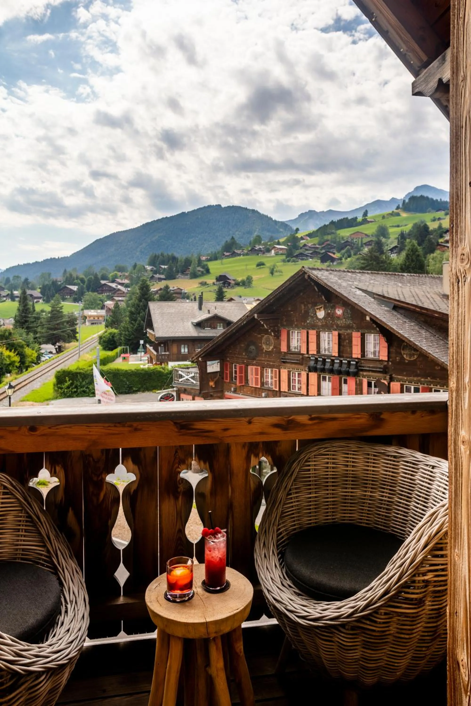 Patio in Hotel-Restaurant Valrose