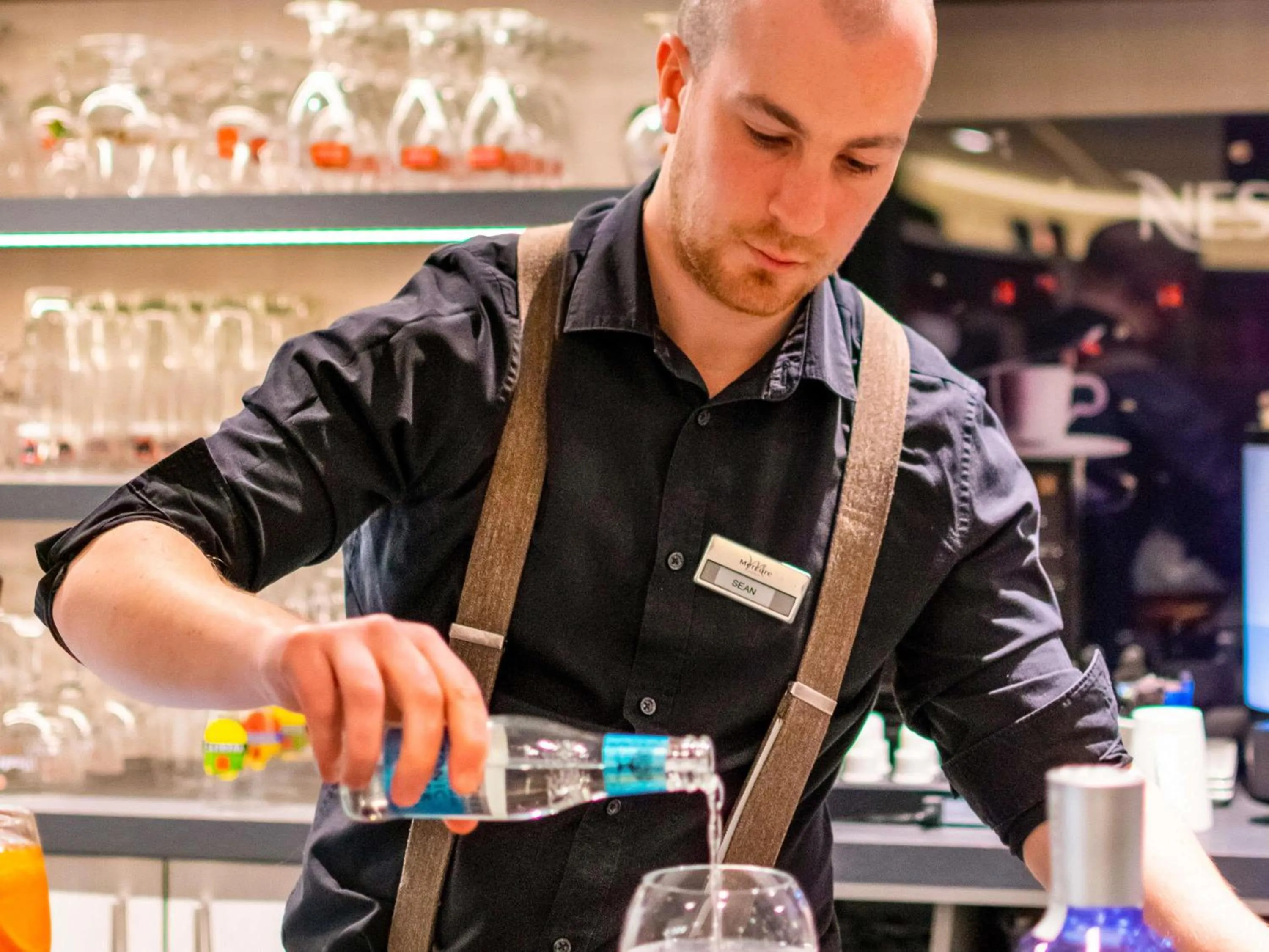 Lounge or bar in Mercure Oostende