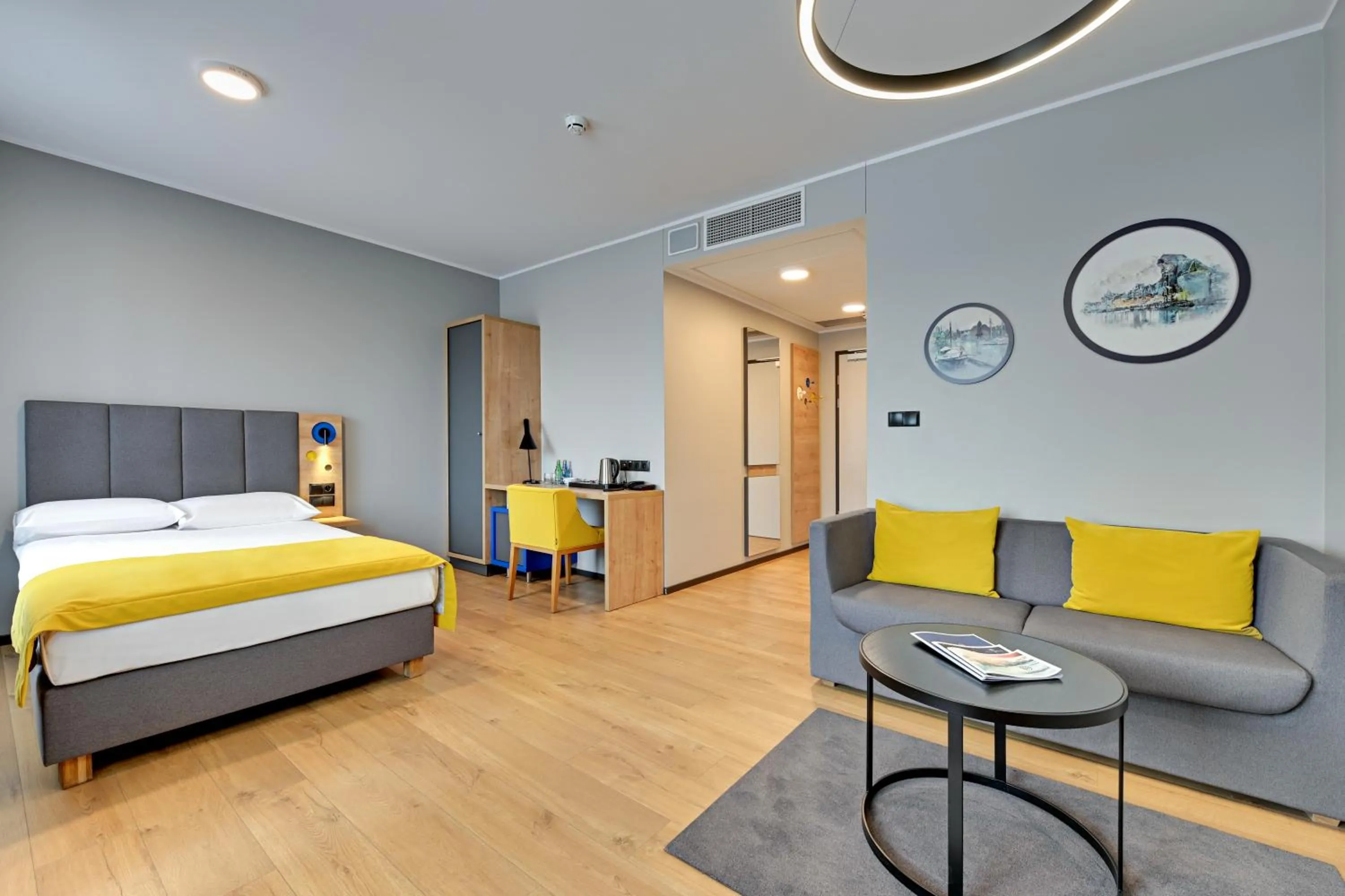 Bed in GRANO LIFE Gdańsk - HOTEL NUMBER ONE BY GRANO Gdańsk