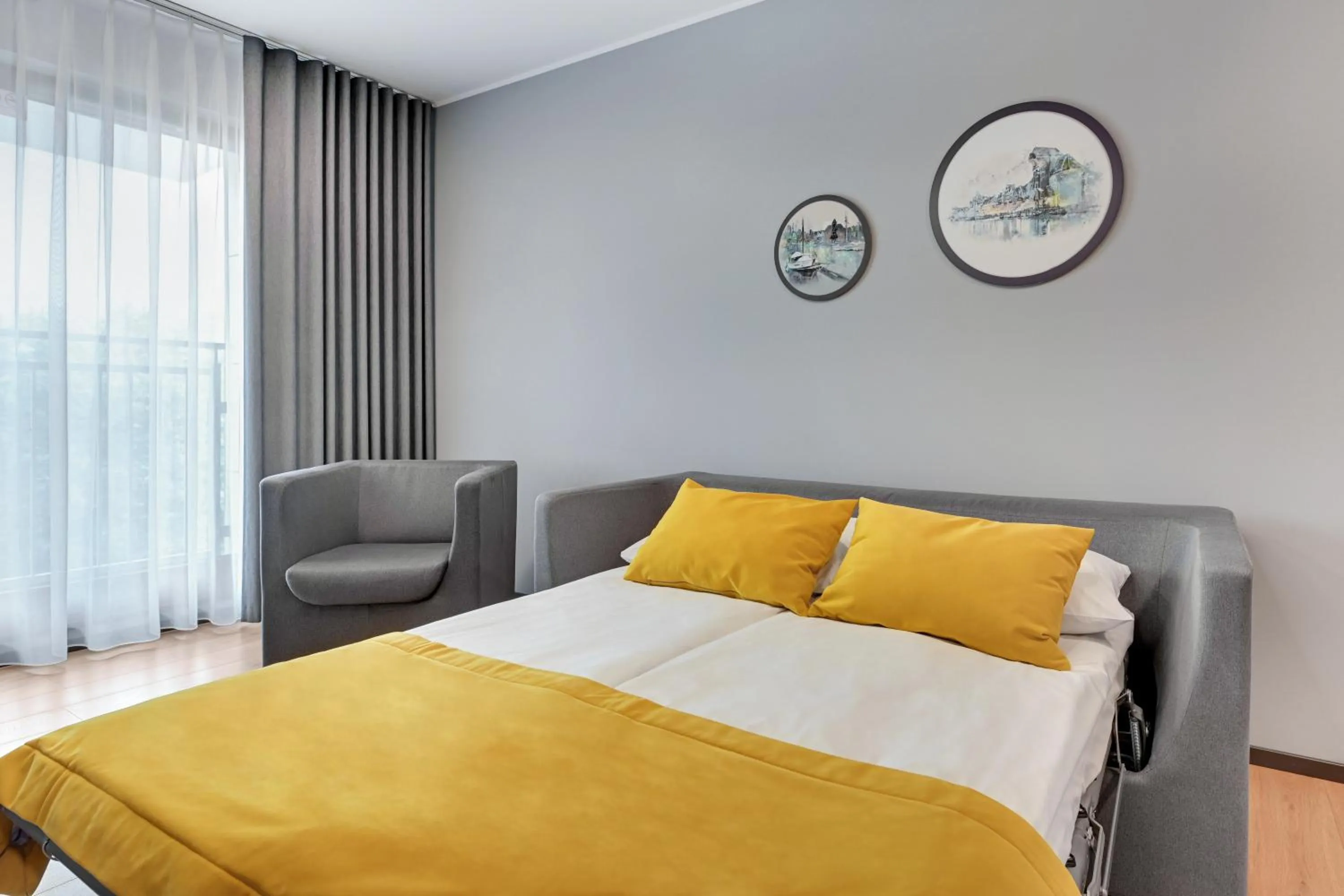 Bed in GRANO LIFE Gdańsk - HOTEL NUMBER ONE BY GRANO Gdańsk