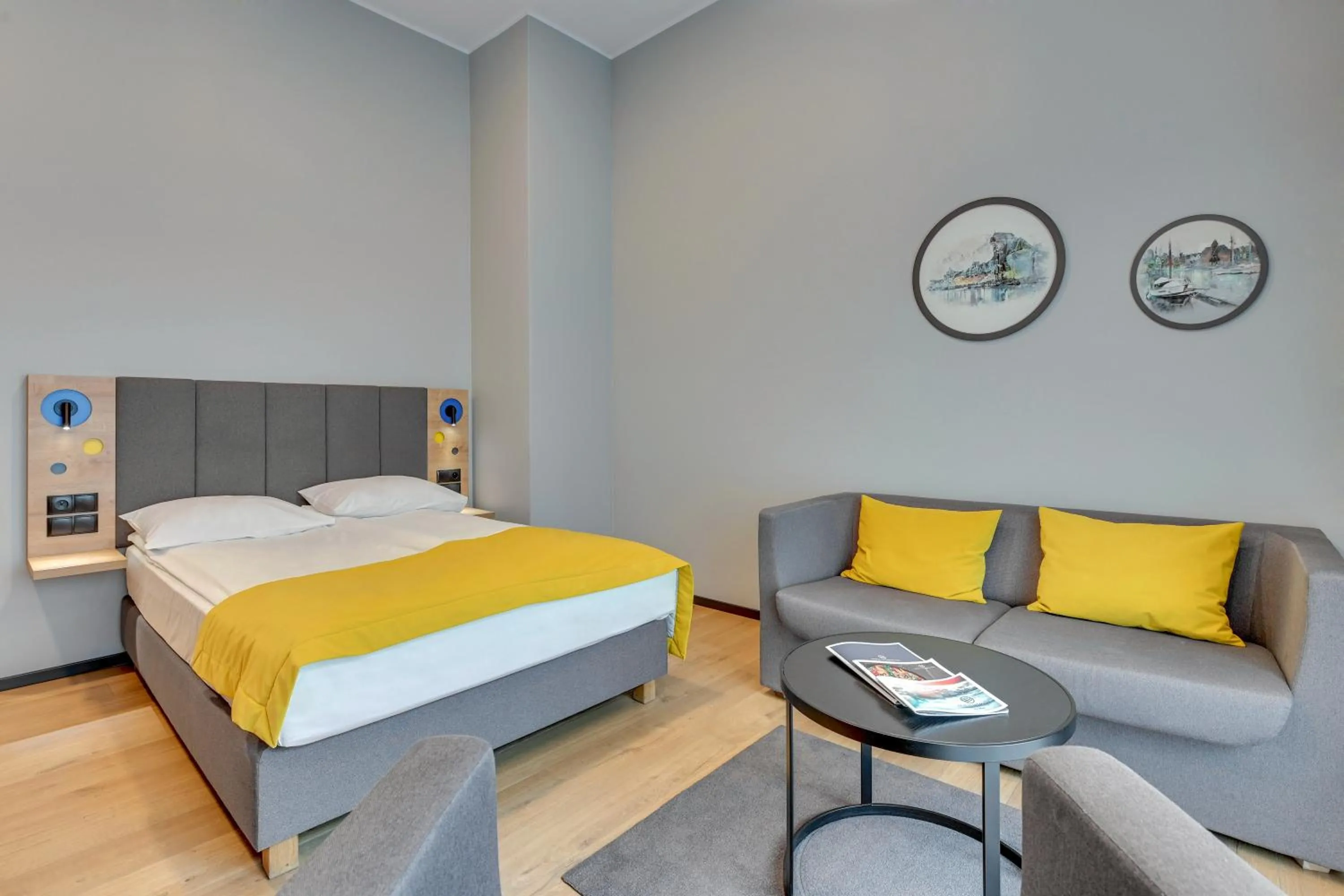 Bed in GRANO LIFE Gdańsk - HOTEL NUMBER ONE BY GRANO Gdańsk