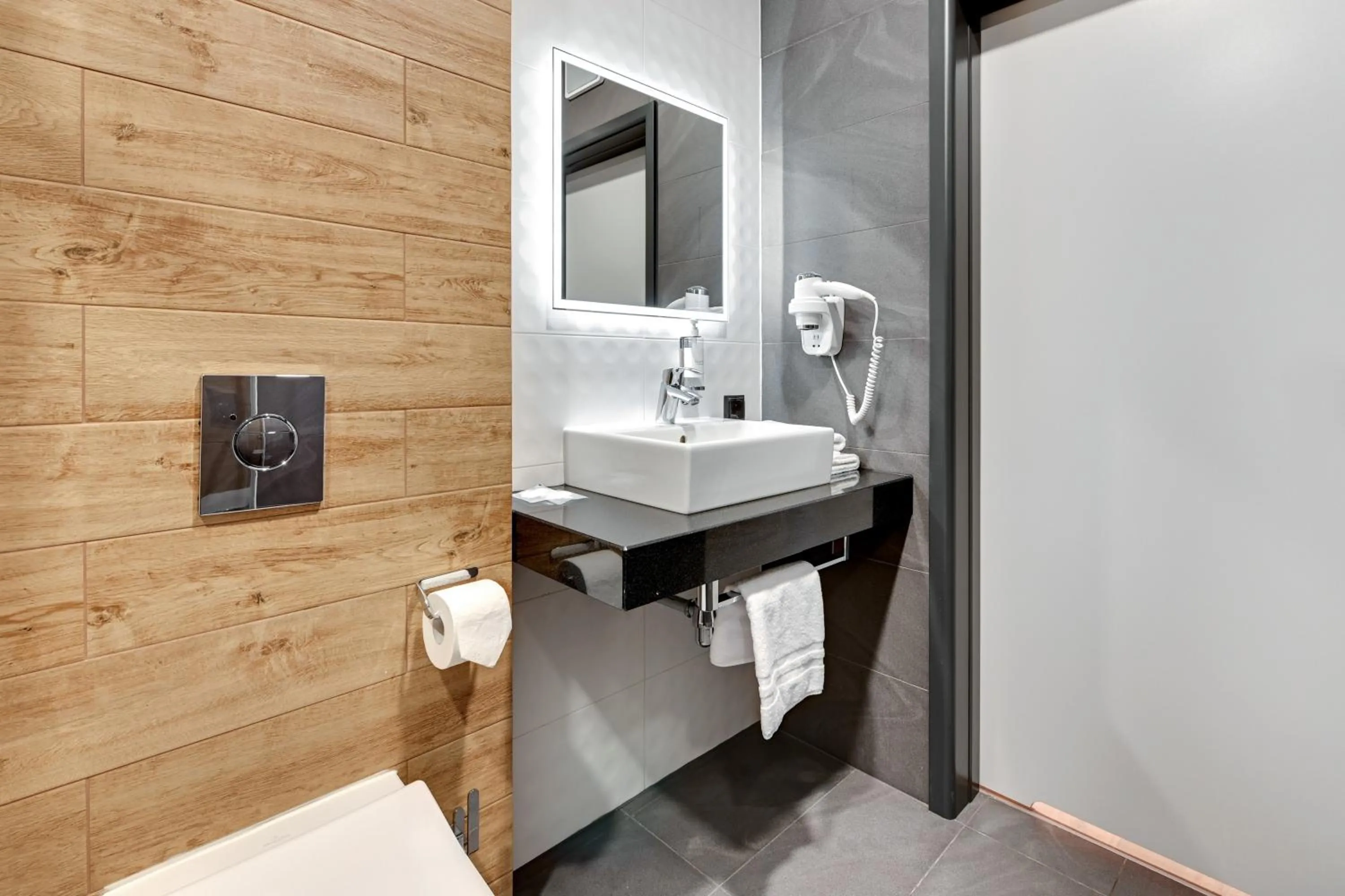 Bathroom in GRANO LIFE Gdańsk - HOTEL NUMBER ONE BY GRANO Gdańsk