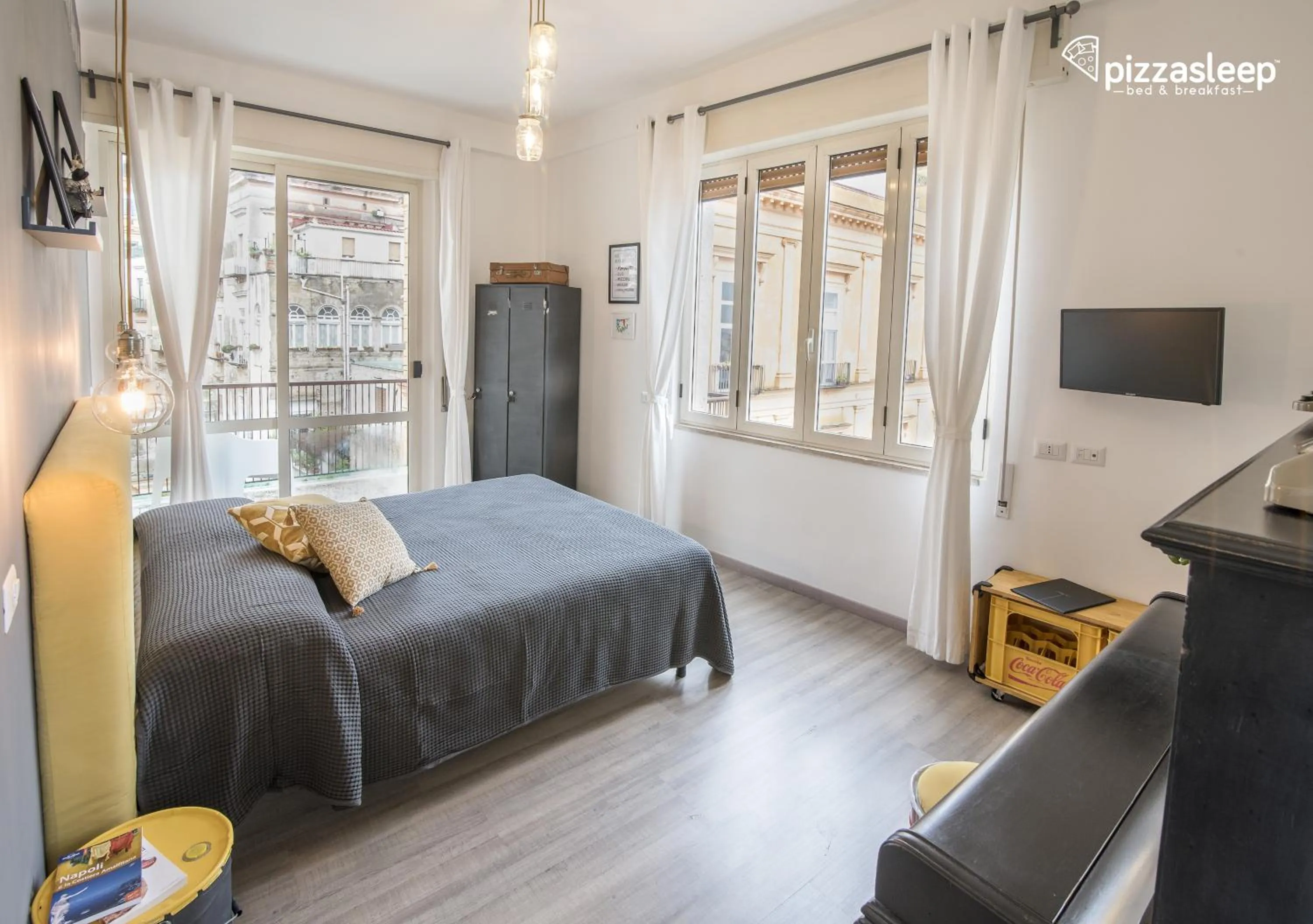 TV and multimedia, Bed in PizzaSleep B&B