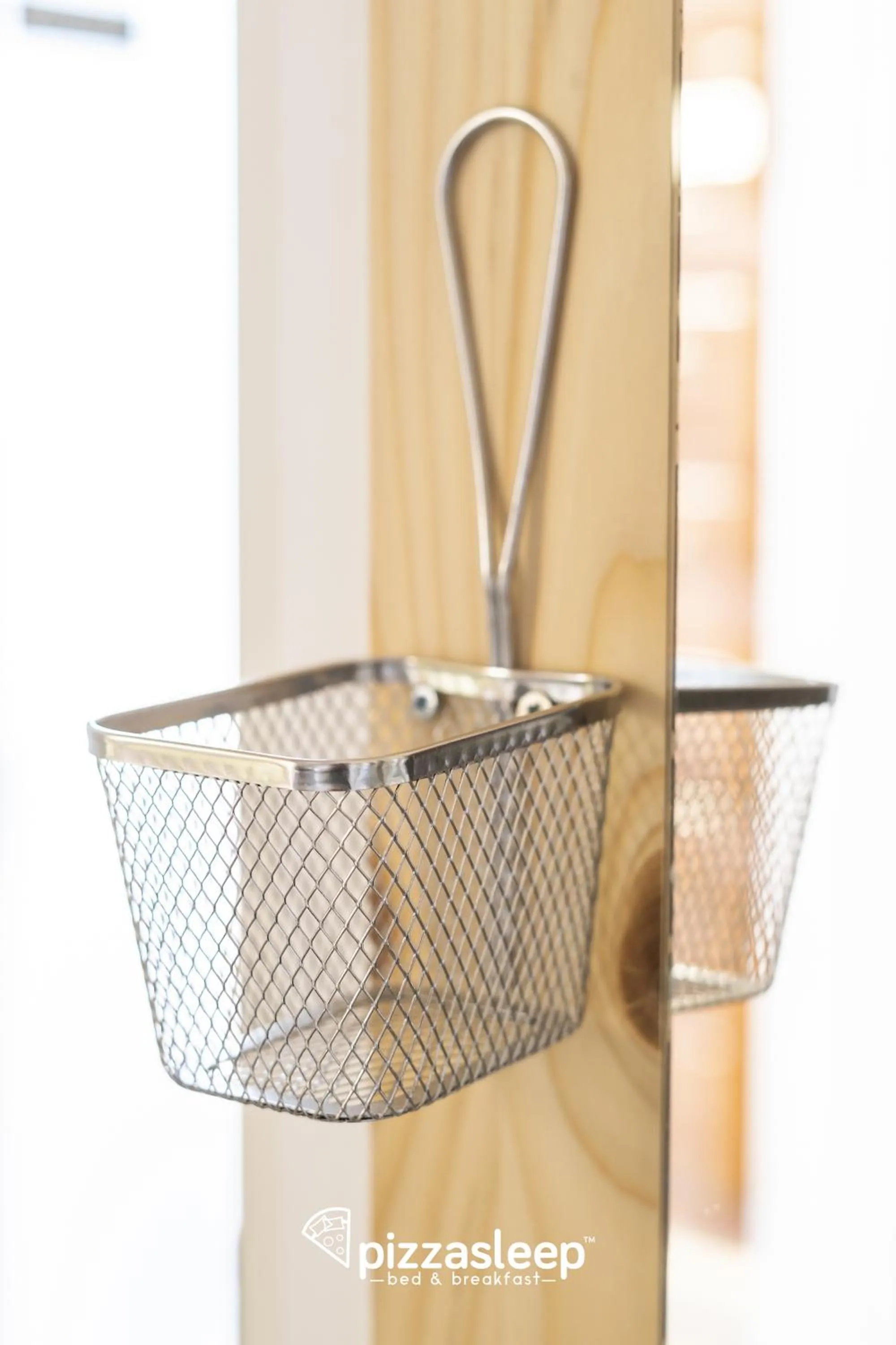 Decorative detail in PizzaSleep B&B