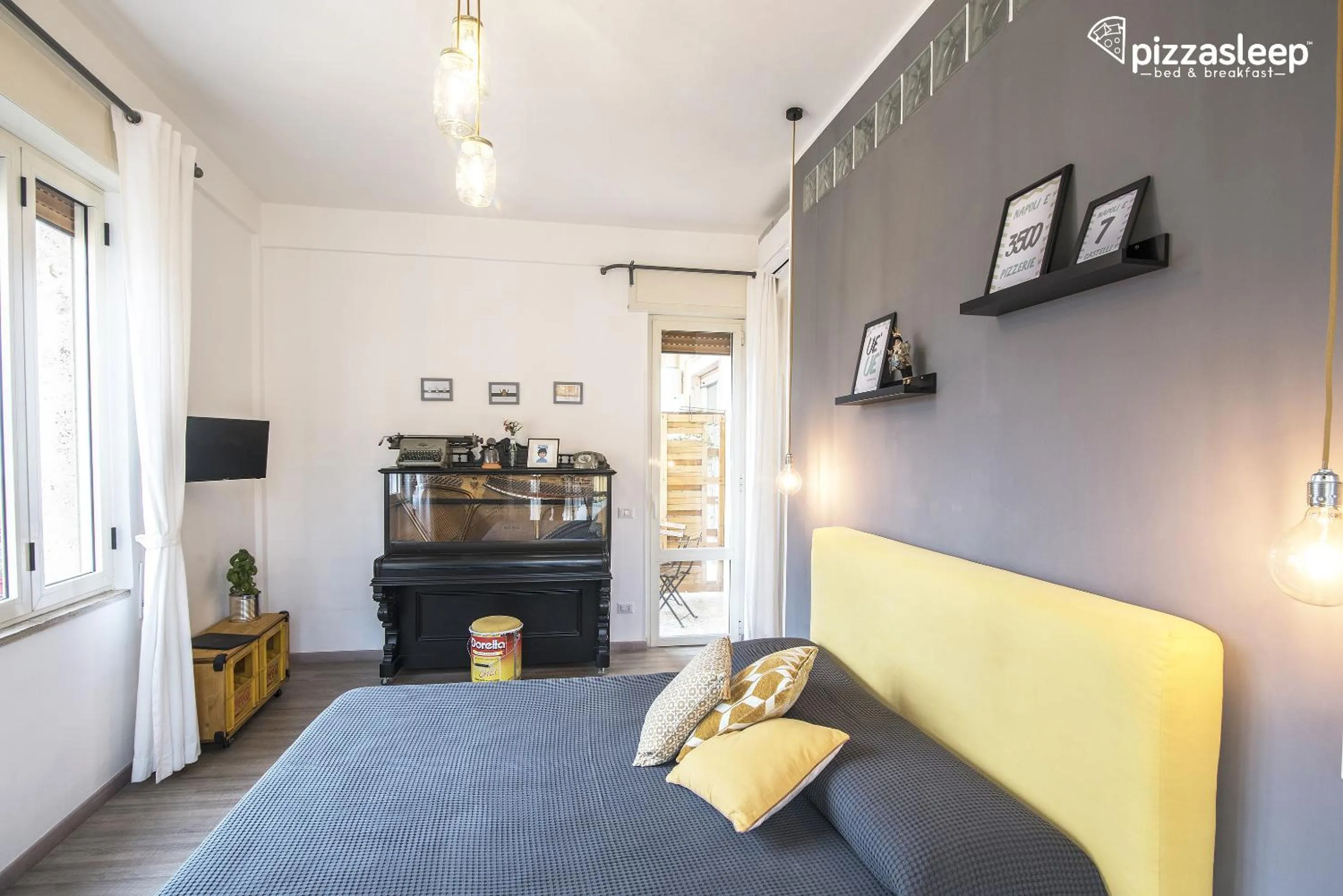 TV and multimedia, Bed in PizzaSleep B&B