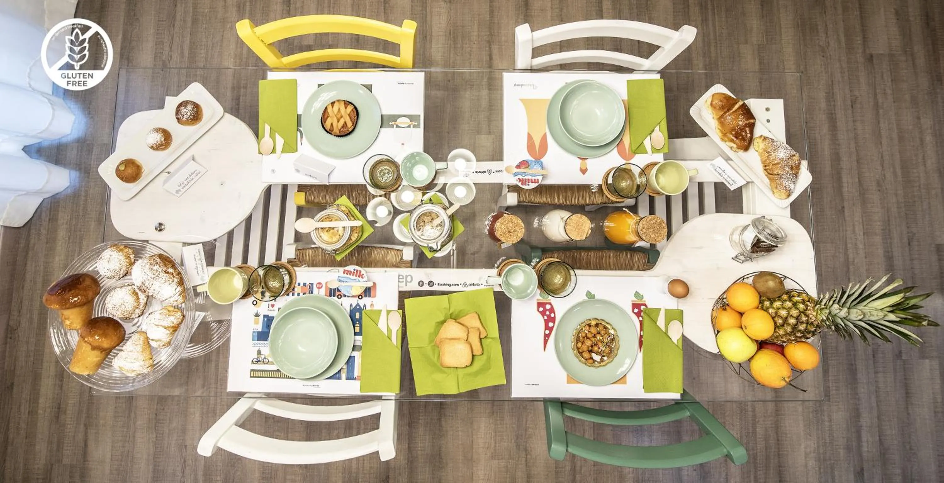 Food close-up in PizzaSleep B&B