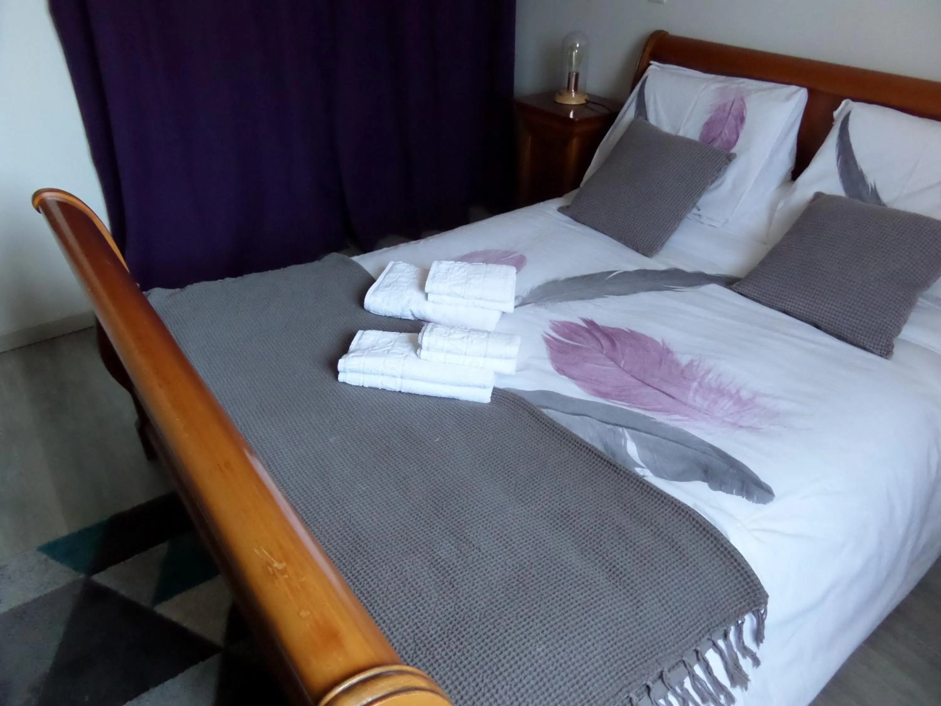 Bedroom, Bed in Chambre d'hotes ronquer