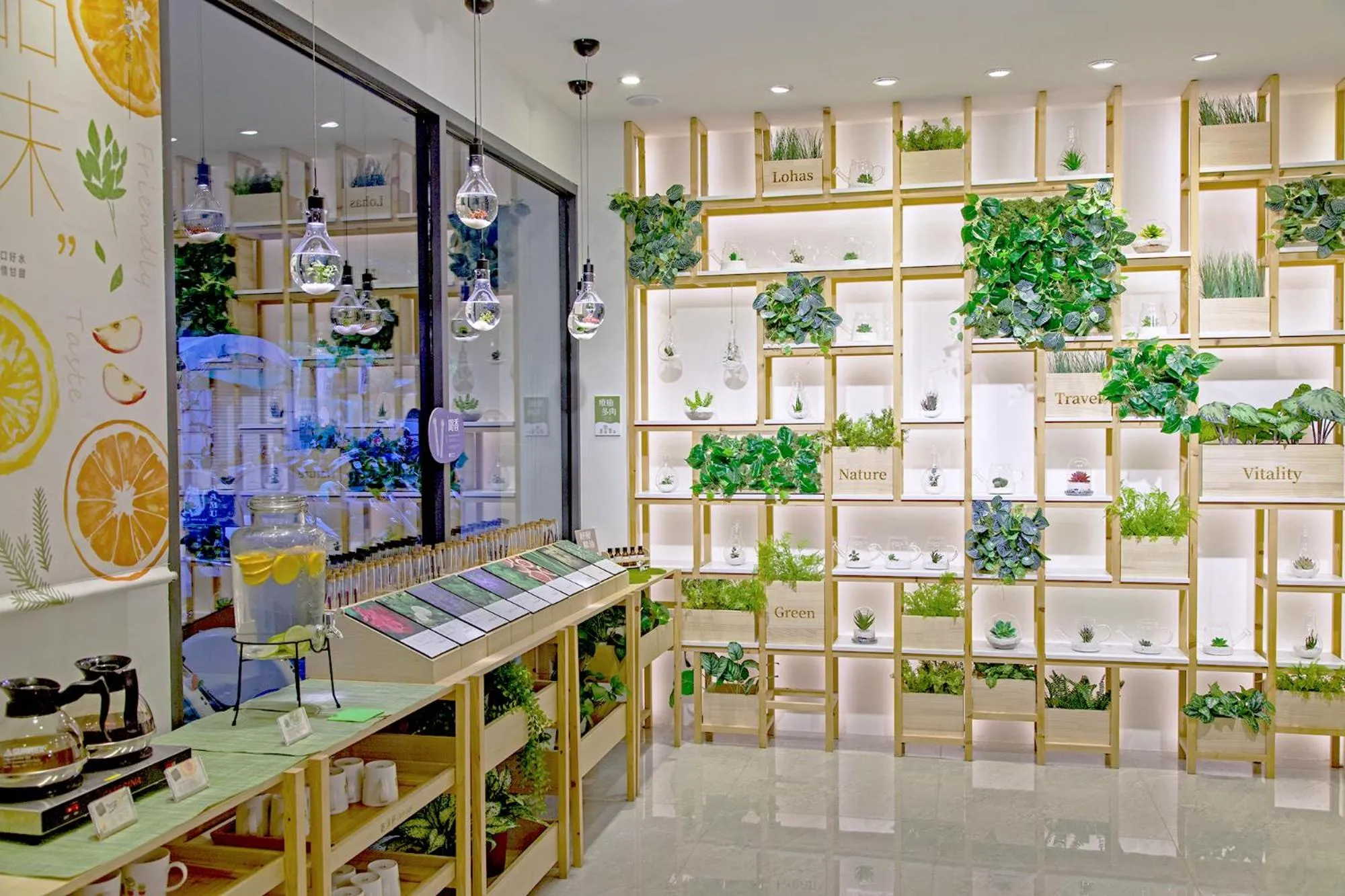 Area and facilities in Green Hotel - West District