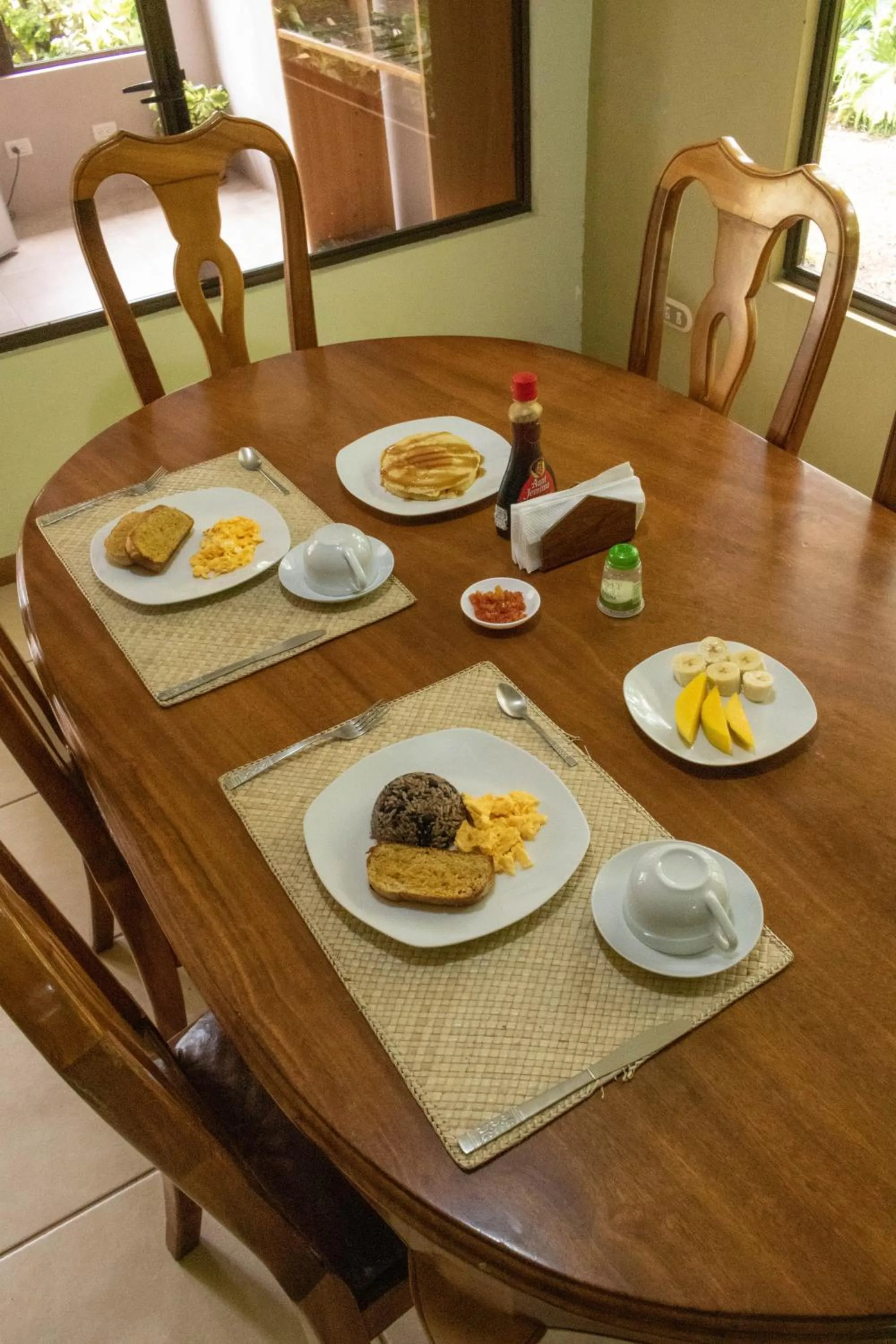 Food and drinks in Casa Rayo de Luna
