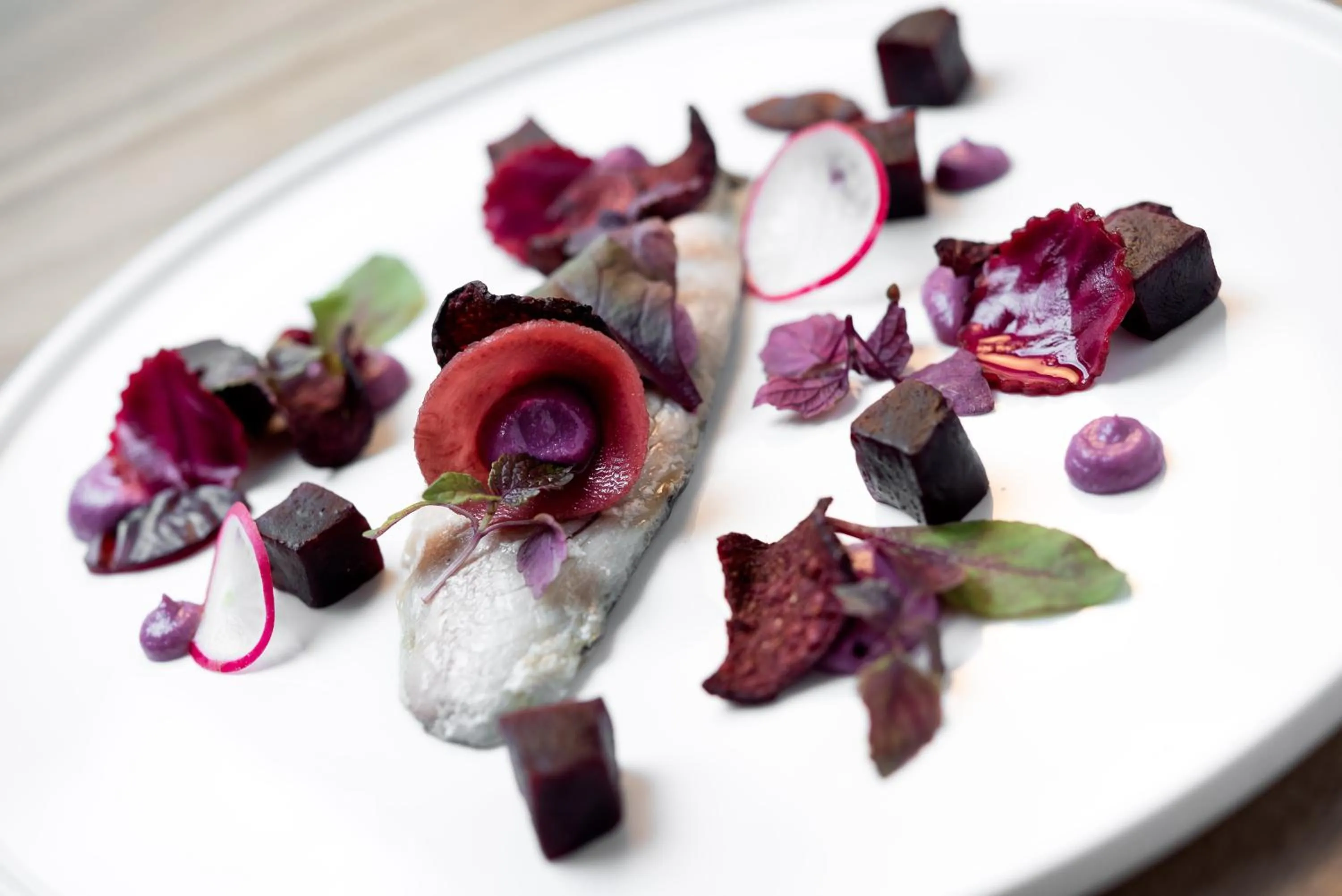 Food close-up in R hotel experiences