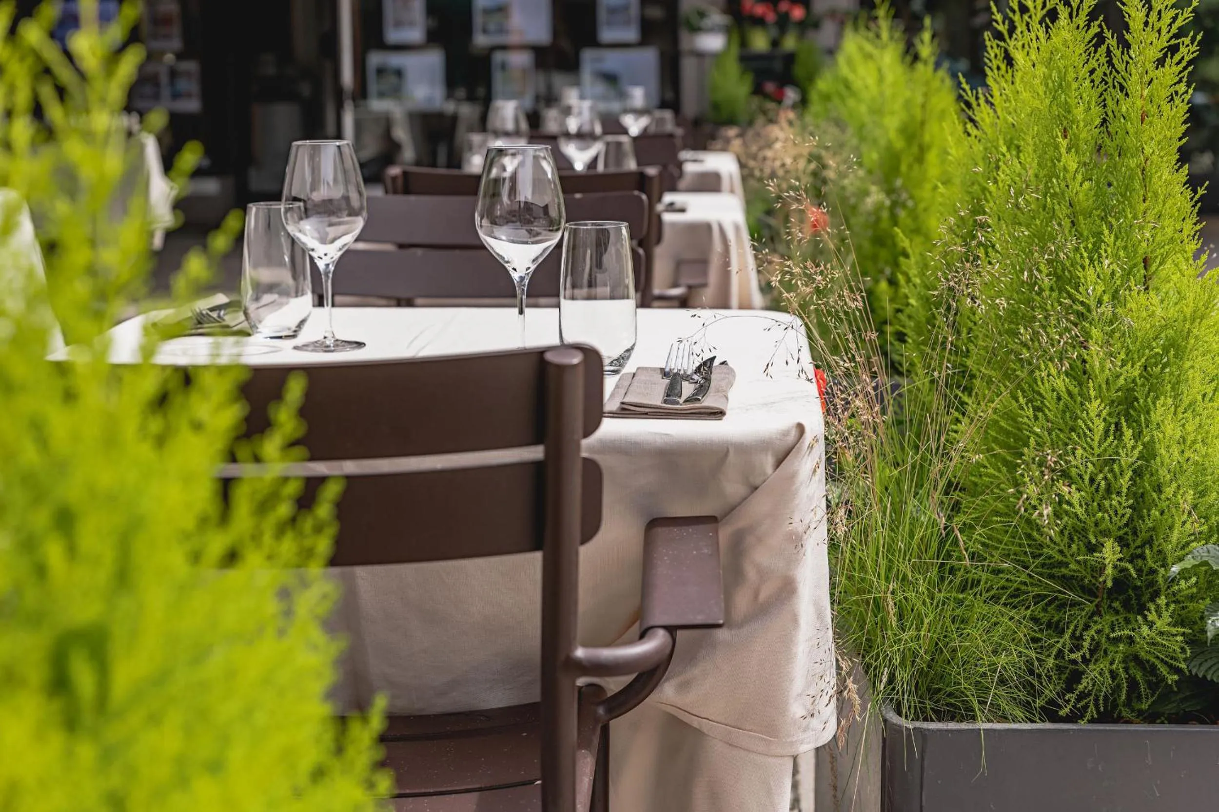 Restaurant/places to eat in Hotel Le Morgane