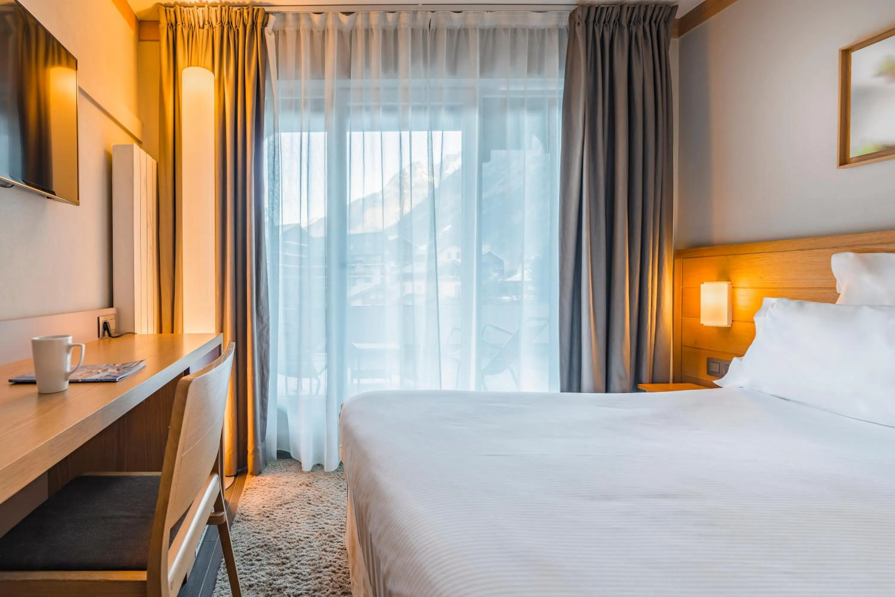 Bedroom, Bed in Hotel Le Morgane