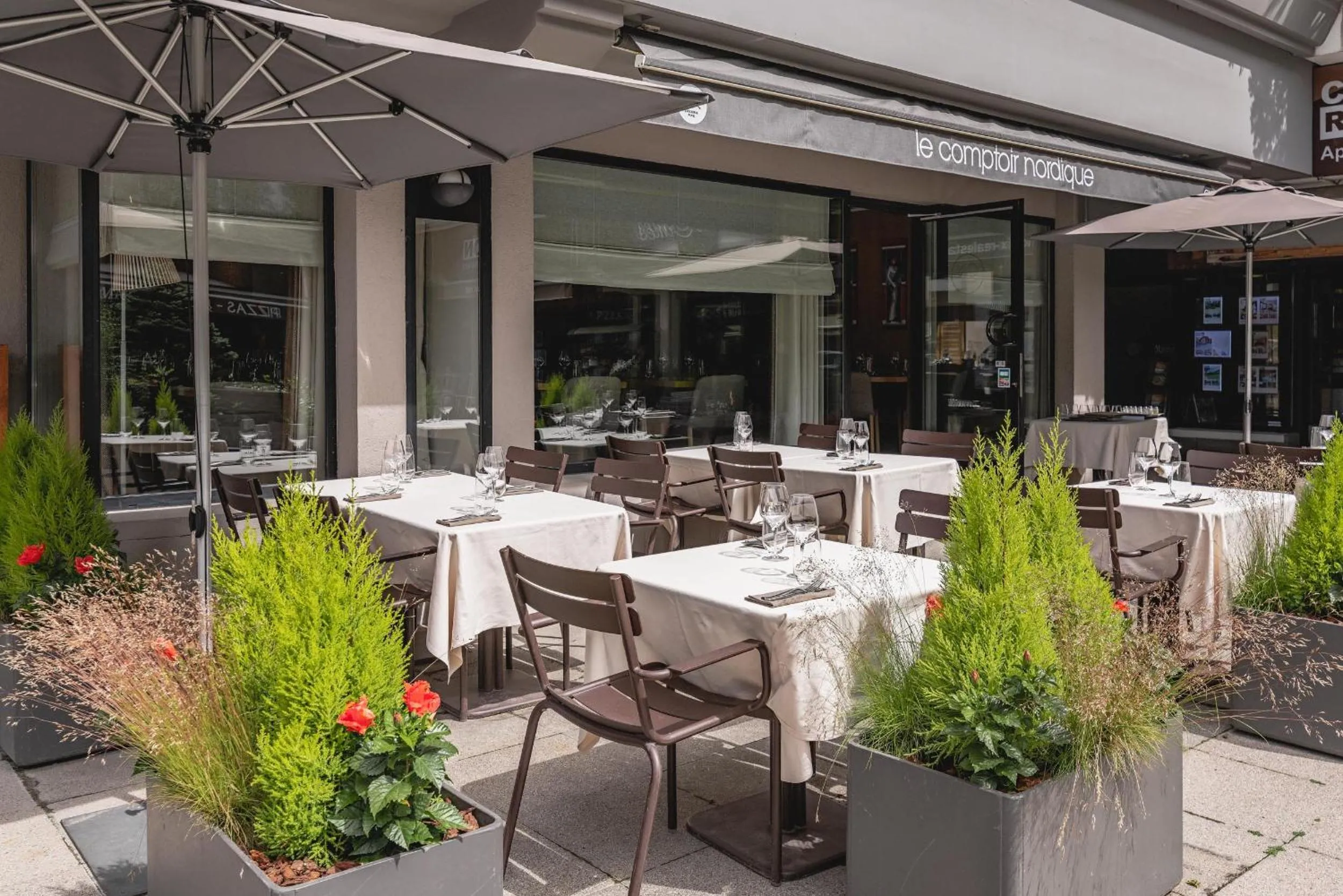 Restaurant/places to eat in Hotel Le Morgane