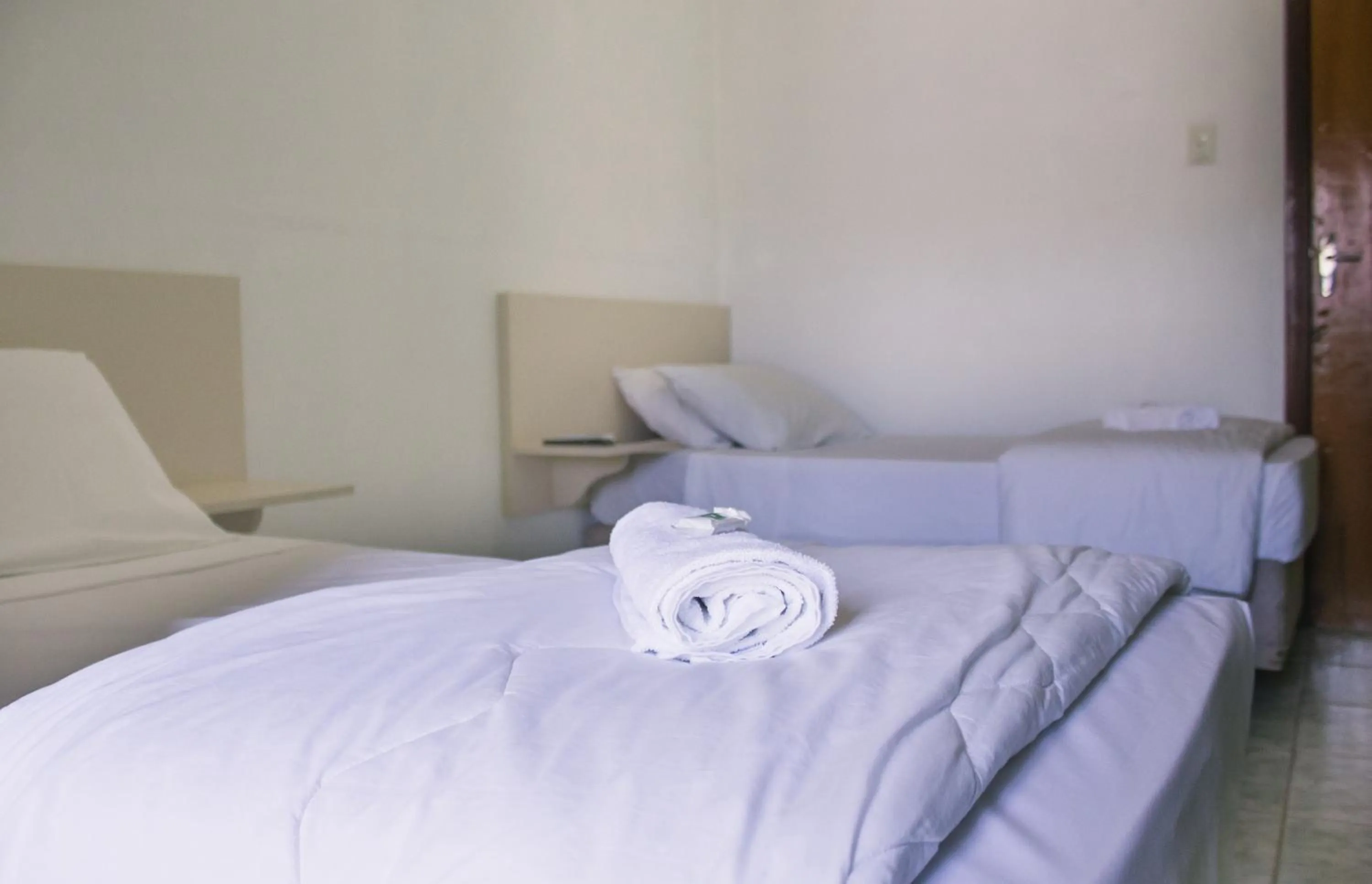 Bed in Hotel Guaíba