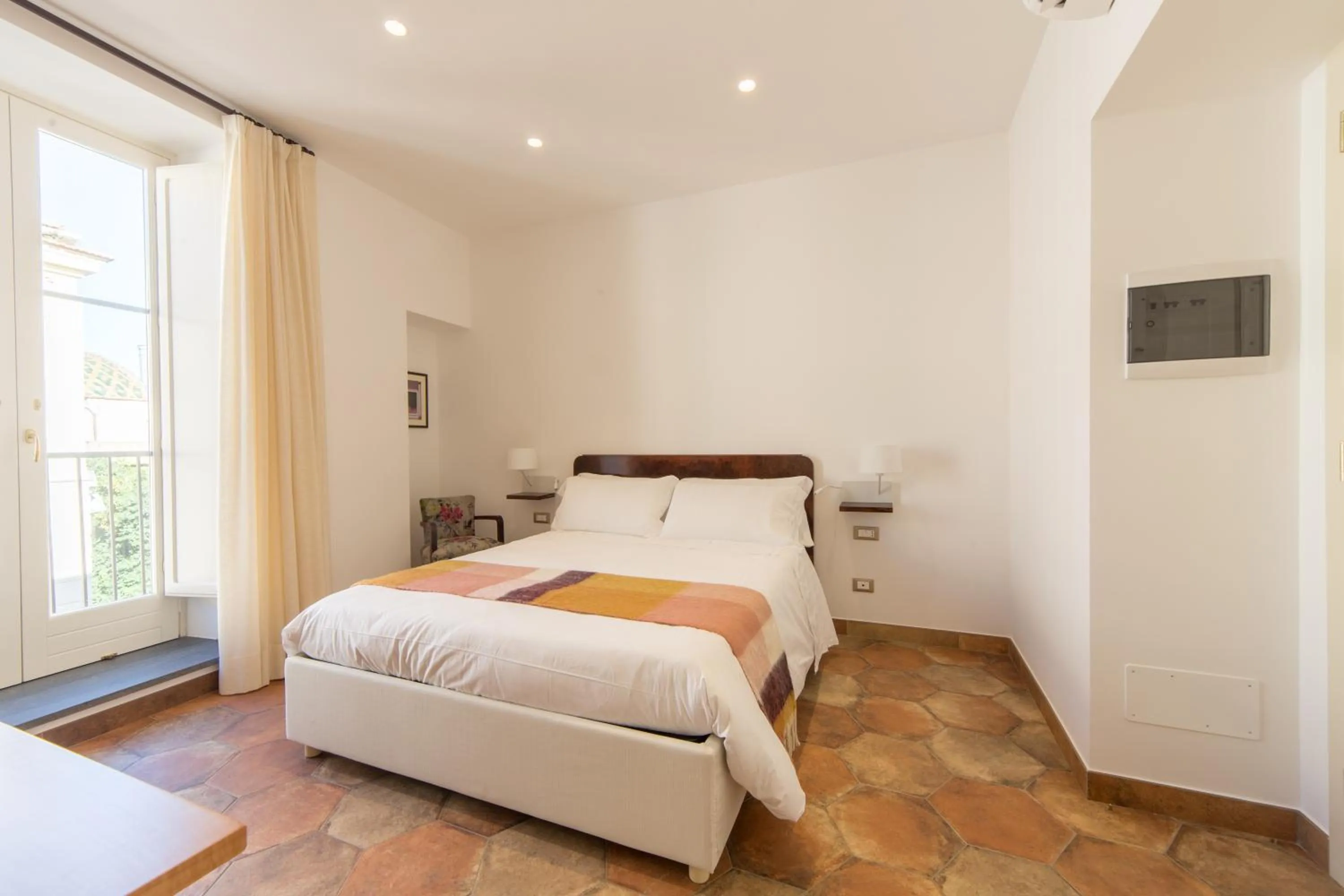 Balcony/Terrace, Bed in Residenza Il Campanile