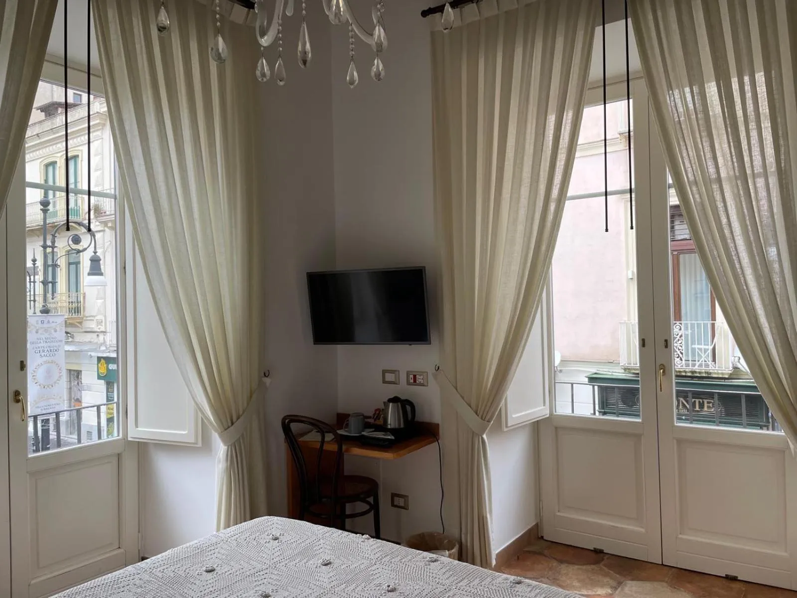 Balcony/Terrace, Bed in Residenza Il Campanile