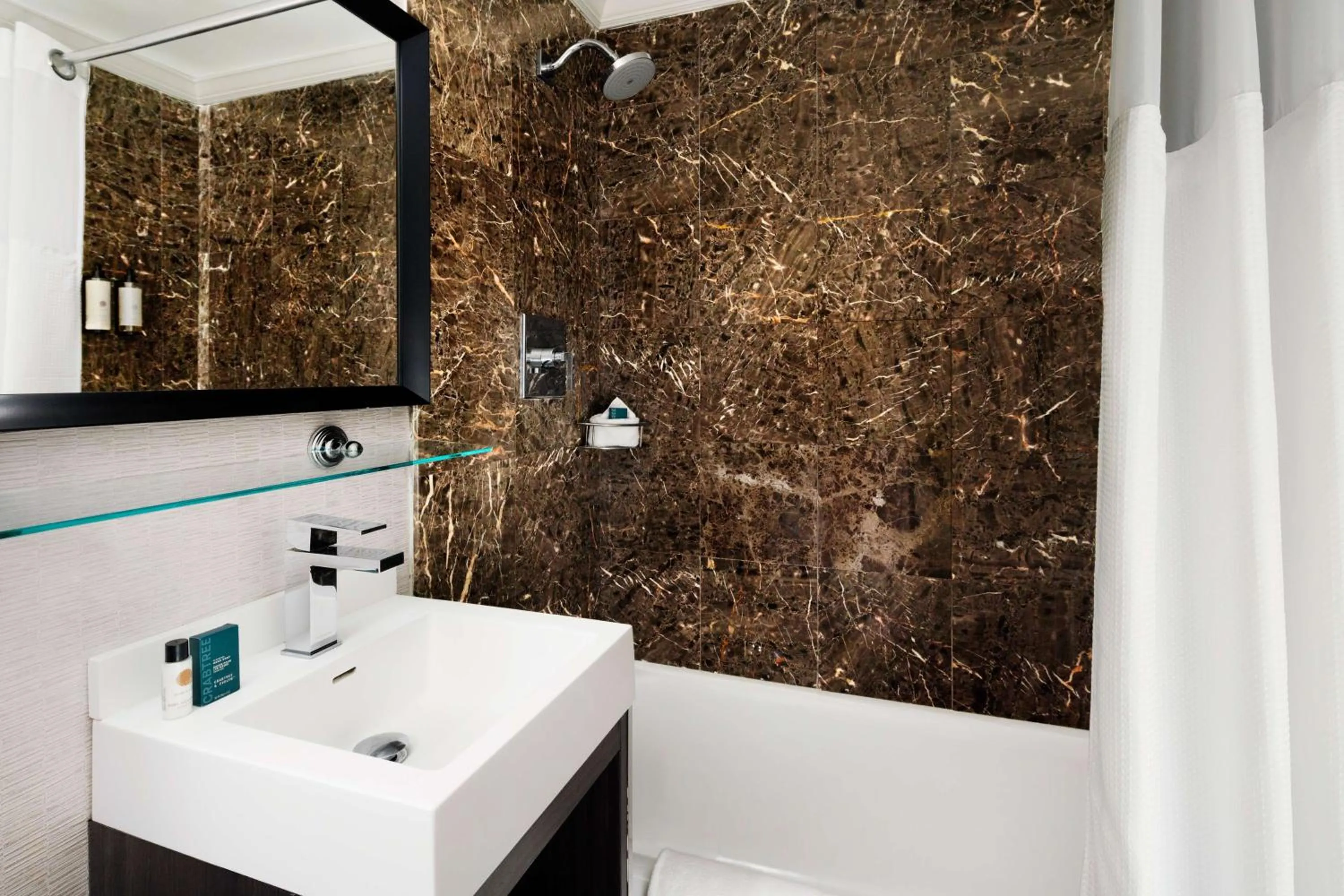 Bathroom in Hilton Boston Park Plaza